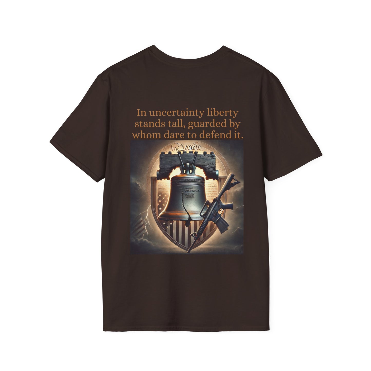 Patriotic Tee, Liberty Defense Shirt, Freedom Lovers Top, American Pride T-Shirt, Political Activist Apparel