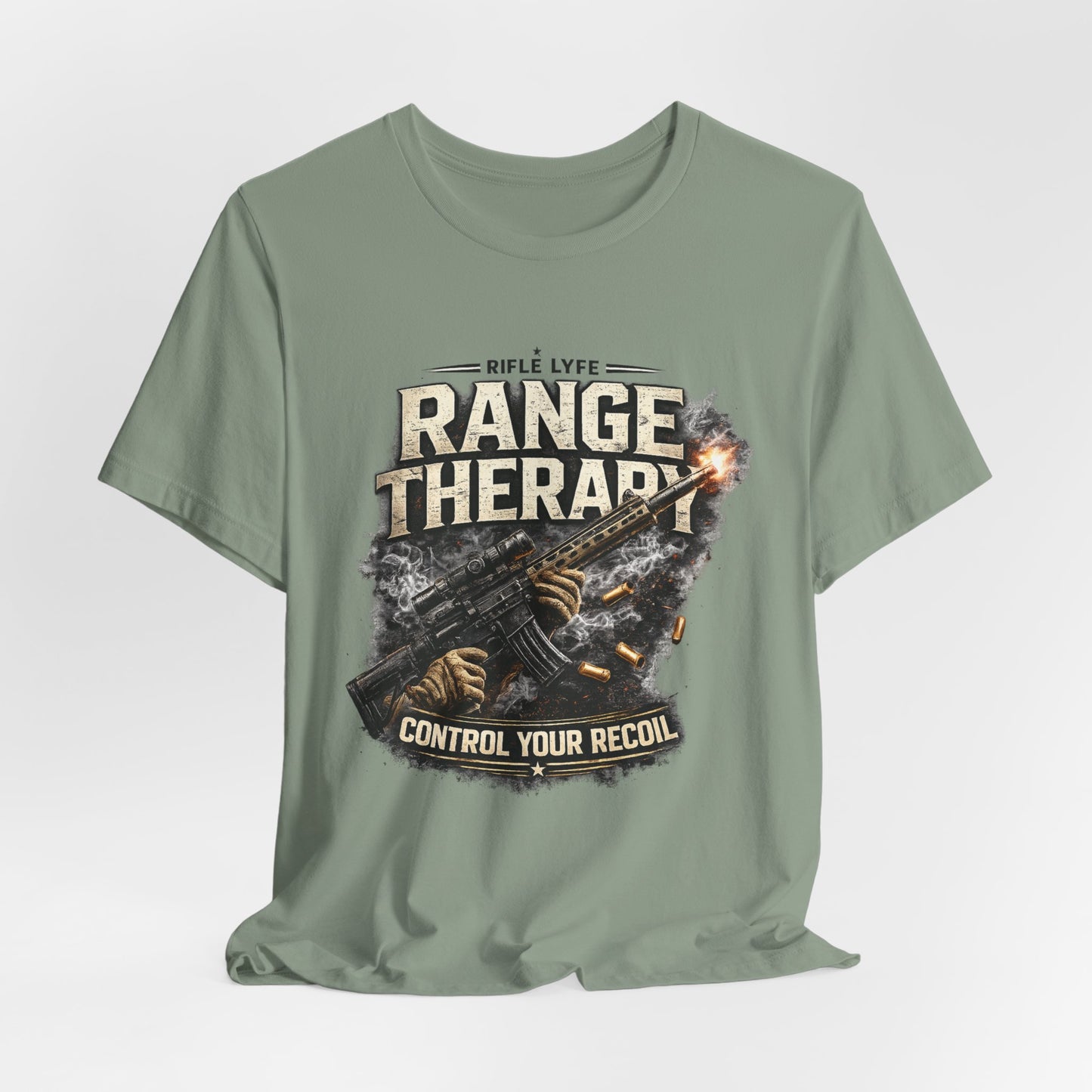 Range Therapy Shirt Shooting Range Shirt Funny Gun Shirt 2nd Amendment Shirt Tactical Shirt Pro Gun Tee Gift for Gun Lover Men