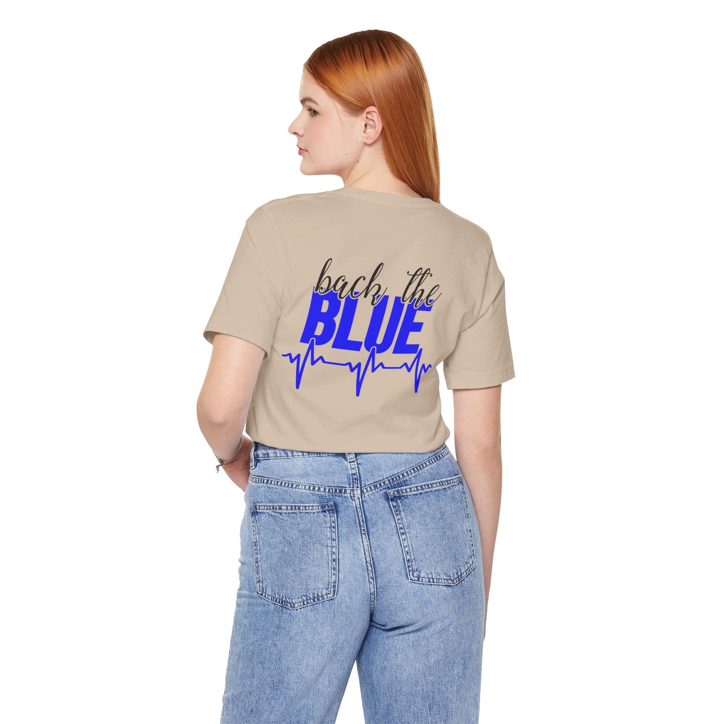 Back the Blue tee | Police Support T-Shirt
