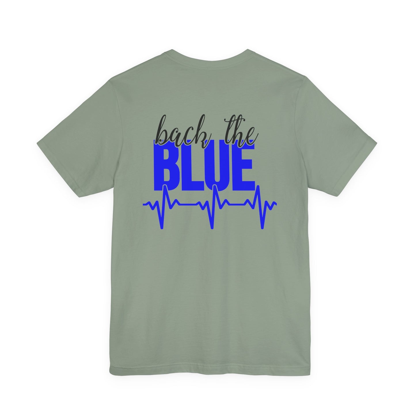 Back the Blue tee | Police Support T-Shirt