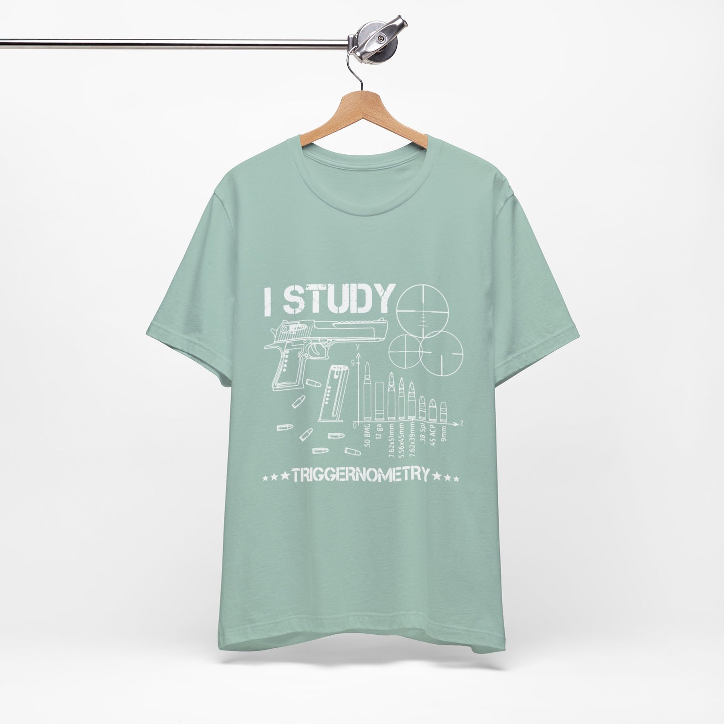 Gun Trigger Funny Humor T-Shirt, Pistol Joke Tee, Sarcastic Graphic Shirt, Trigger Happy Gift, Men Women Unisex Top