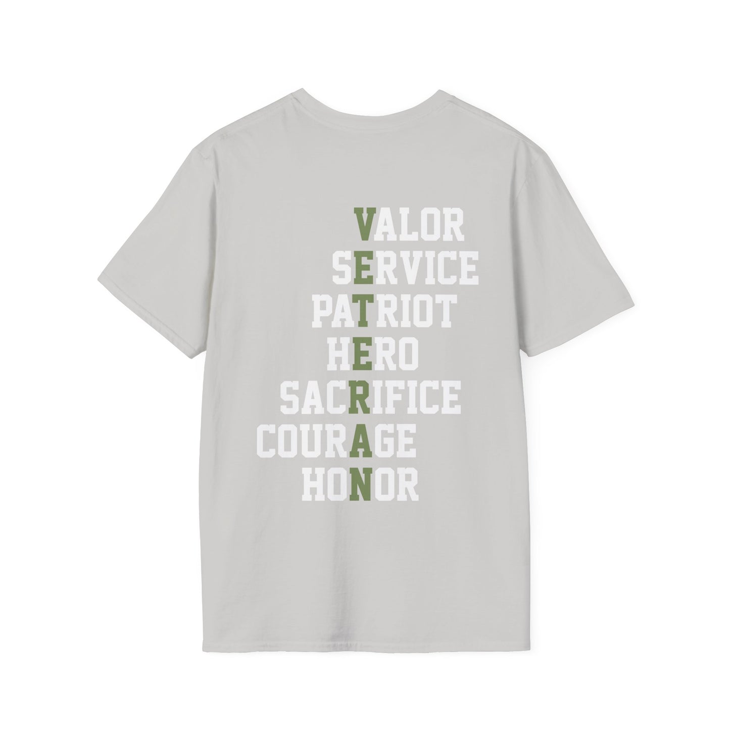 Valor in Action: Military Pride Tee