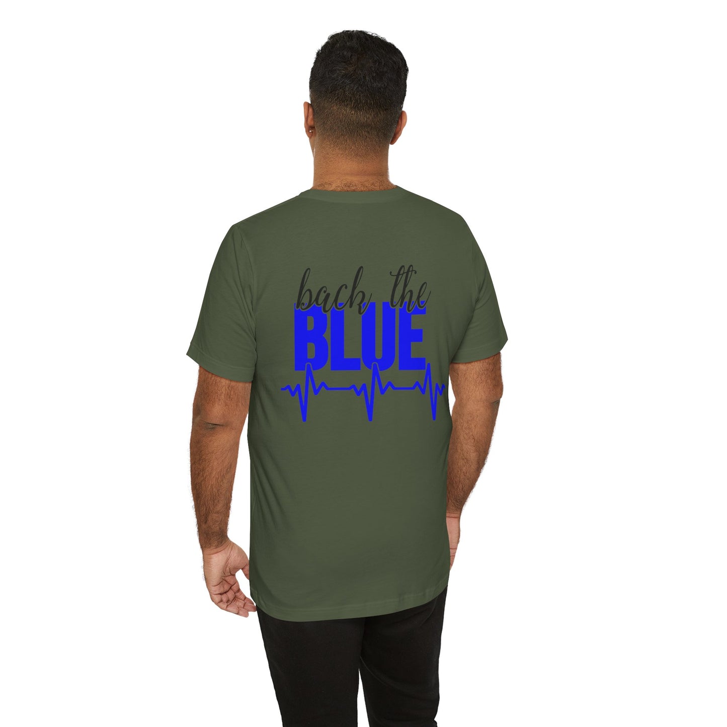 Back the Blue tee | Police Support T-Shirt