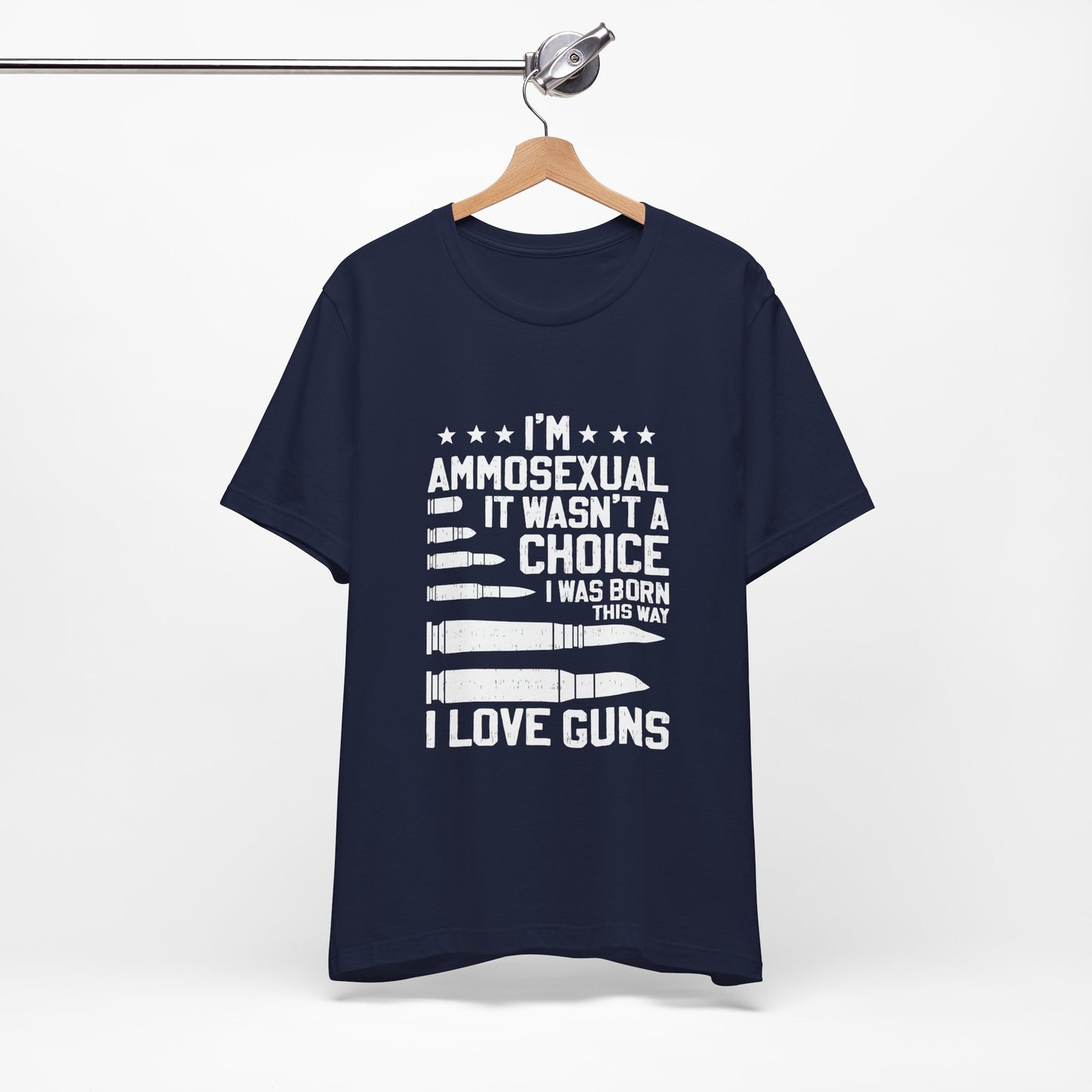 Funny Ammo Humor Unisex Tee, T-Shirt, Shirt, Men Women Joke Gift, Short Sleeve Top