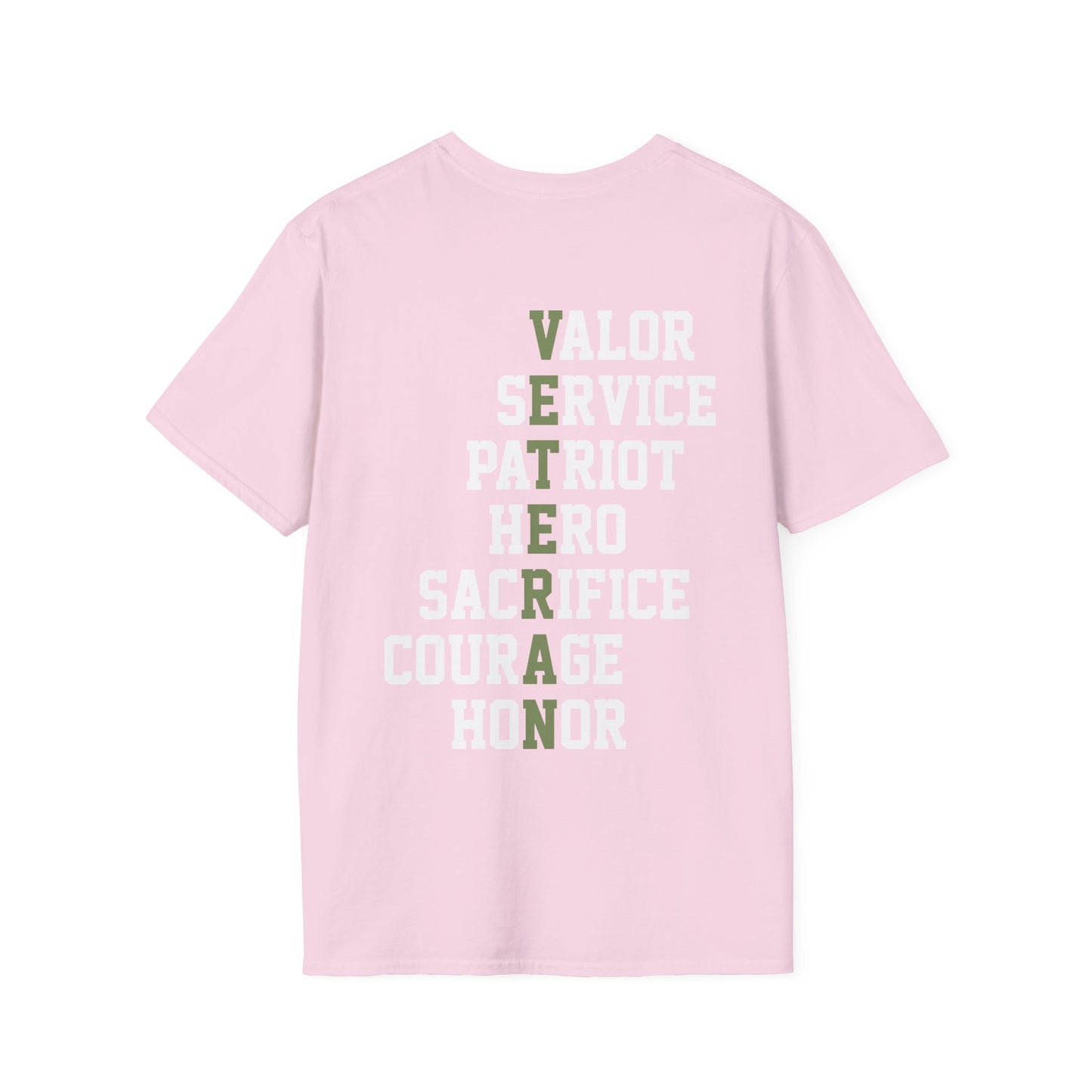 Valor in Action: Military Pride Tee