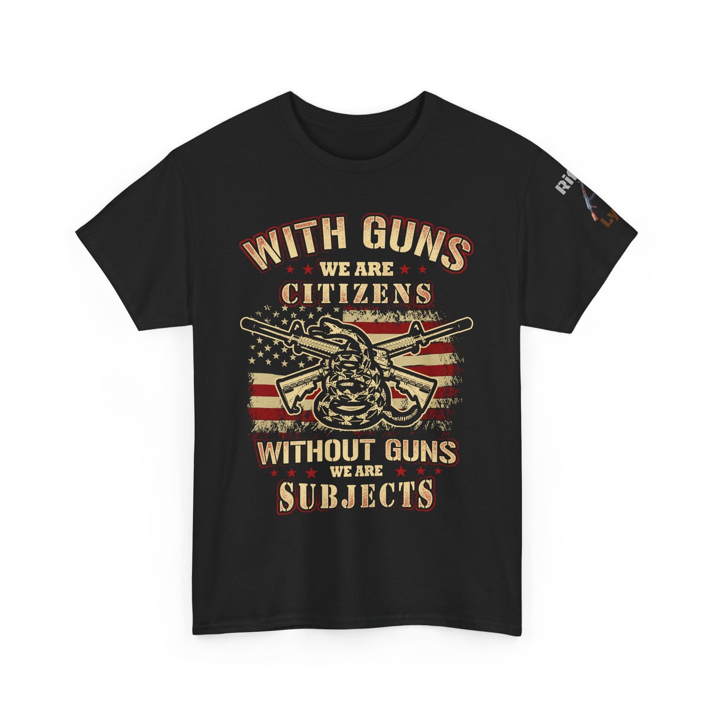 Guns and subjects tee