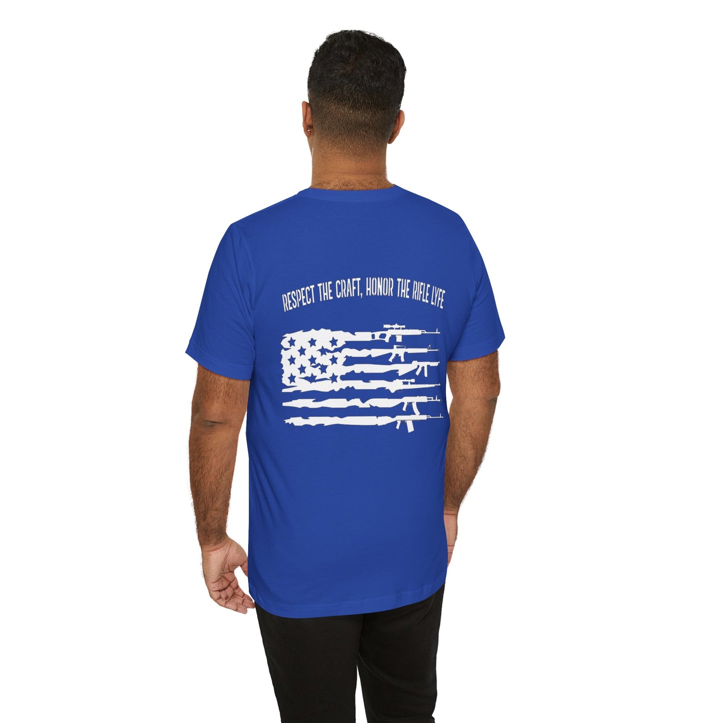 Respect the Rifle Lyfe Brand, Rifle Lover Gift, Gun Enthusiast Shirt, Second Amendment Apparel, Firearms Advocate Top
