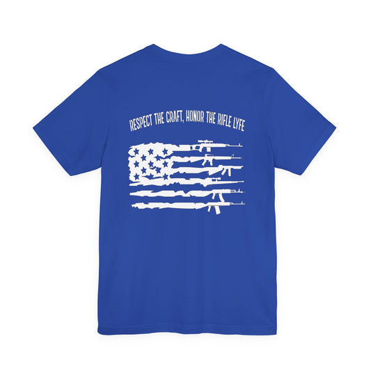 Respect the Rifle Lyfe Brand, Rifle Lover Gift, Gun Enthusiast Shirt, Second Amendment Apparel, Firearms Advocate Top