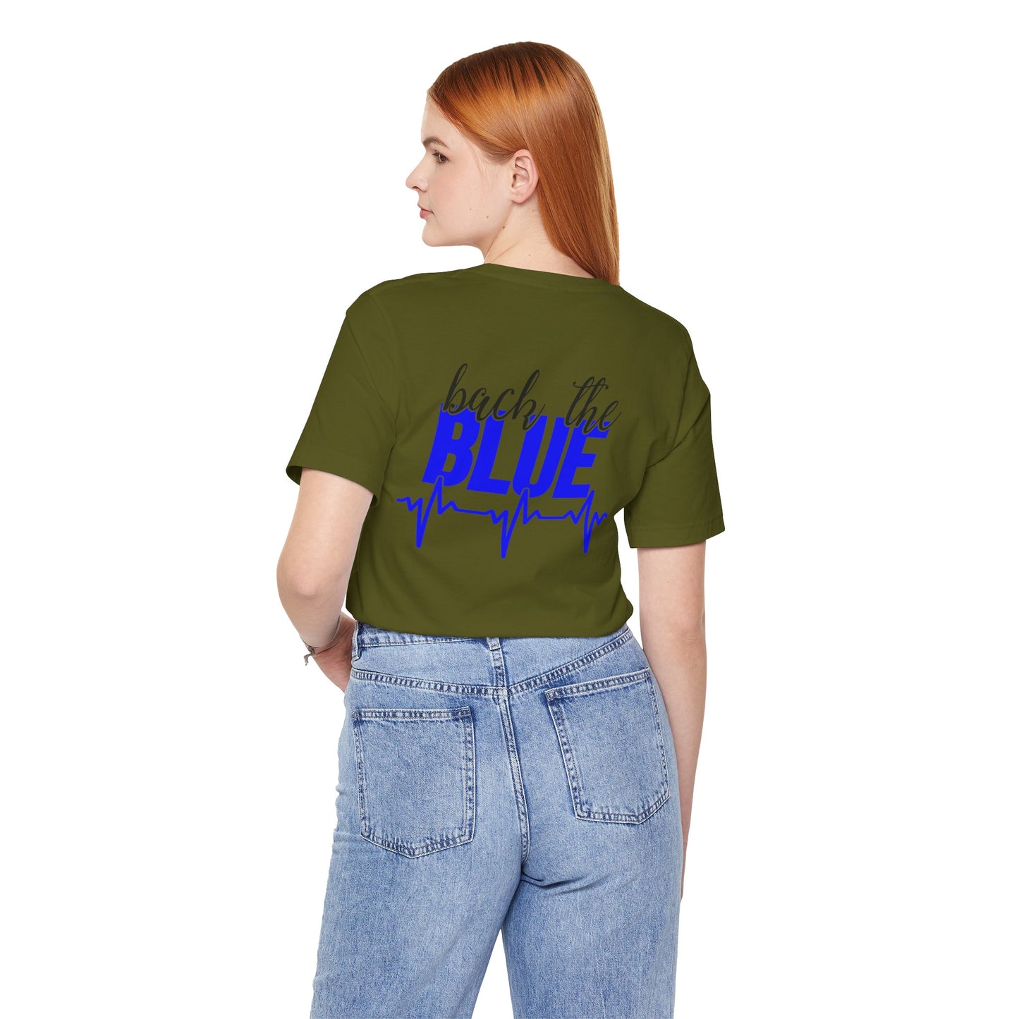 Back the Blue tee | Police Support T-Shirt