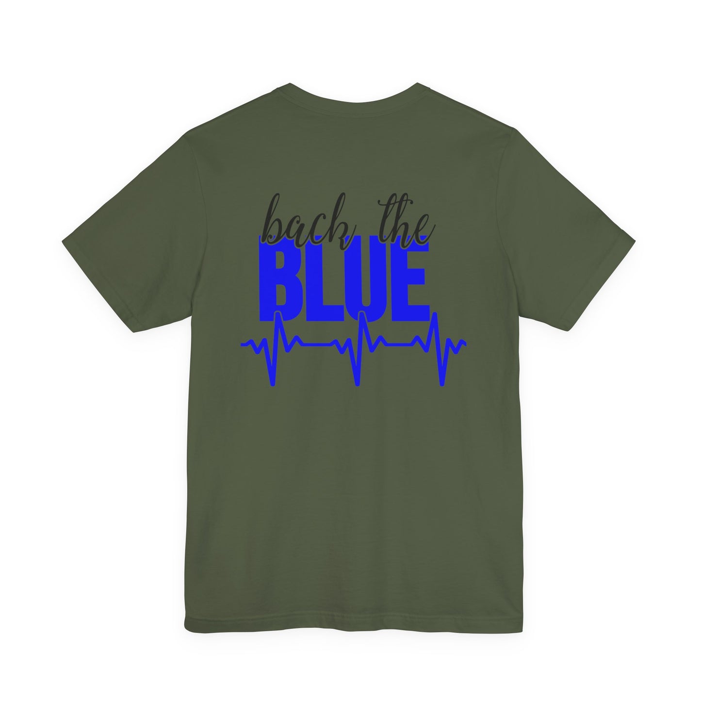 Back the Blue tee | Police Support T-Shirt