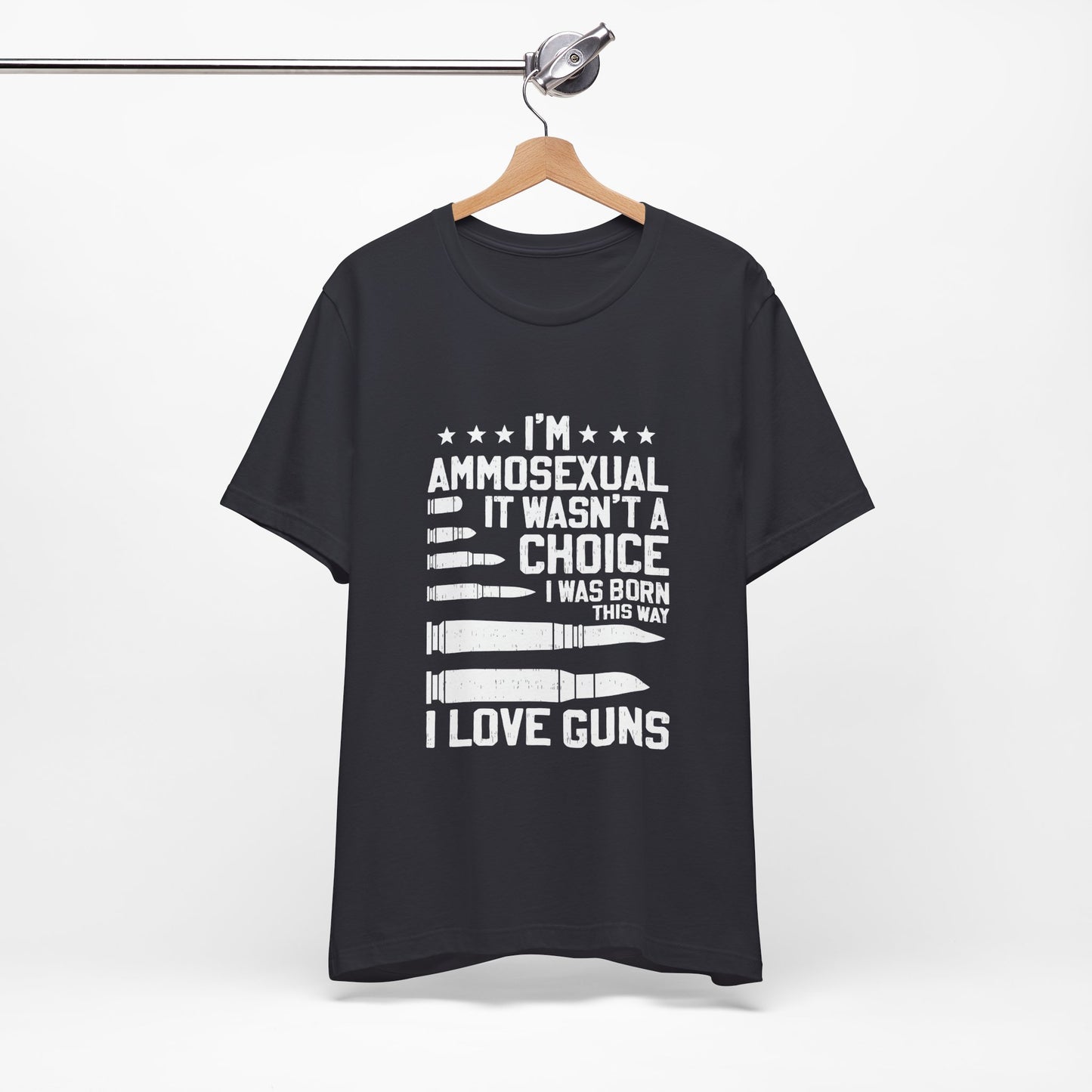 Funny Ammo Humor Unisex Tee, T-Shirt, Shirt, Men Women Joke Gift, Short Sleeve Top