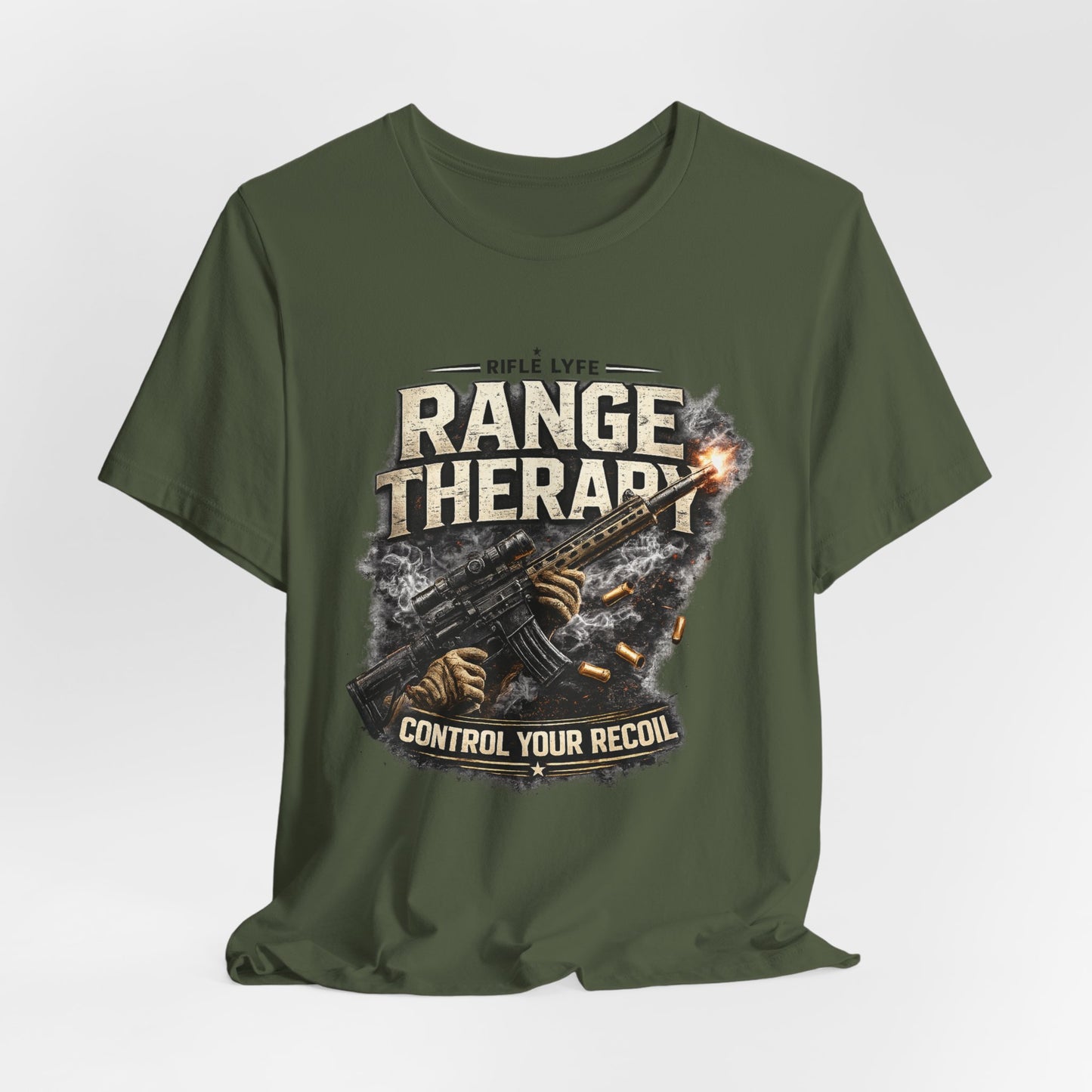 Range Therapy Shirt Shooting Range Shirt Funny Gun Shirt 2nd Amendment Shirt Tactical Shirt Pro Gun Tee Gift for Gun Lover Men