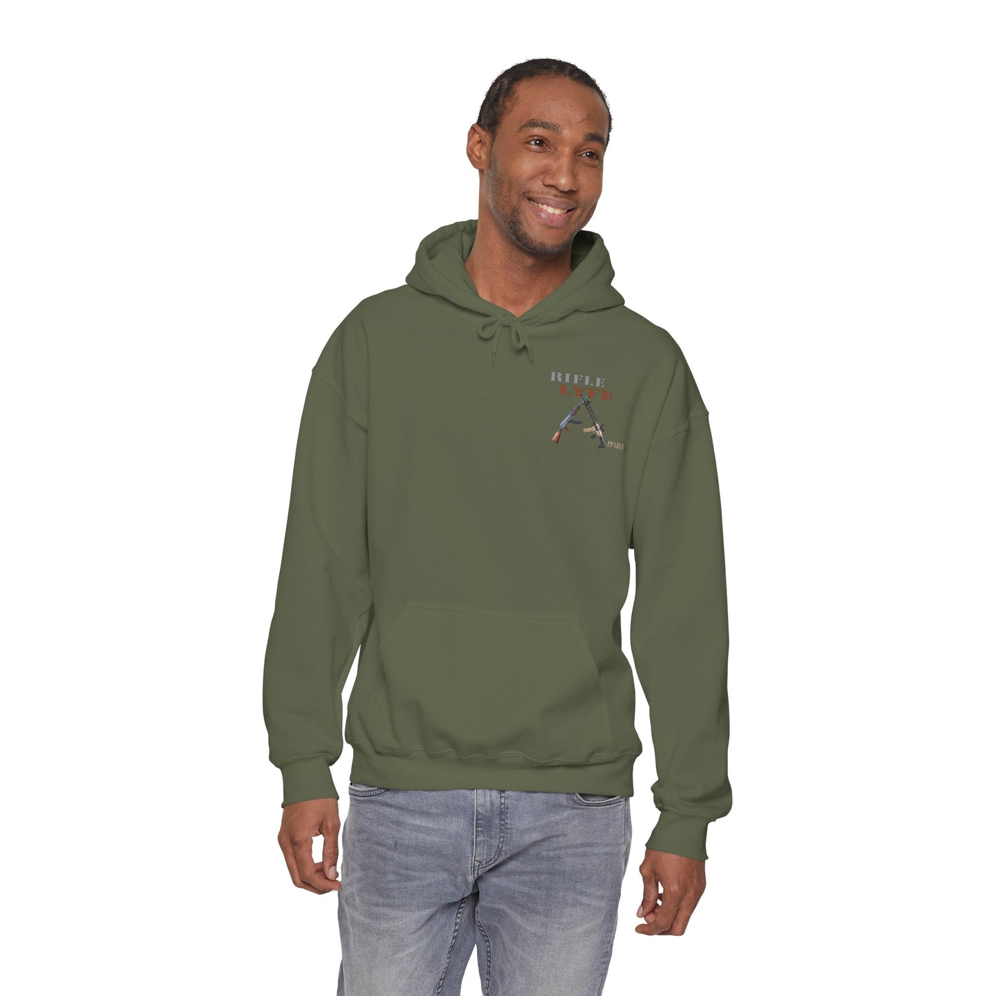 Skull Hoodie — "I Identify As A Threat / My Pronouns Are Try/Me" Graphic Hoodie