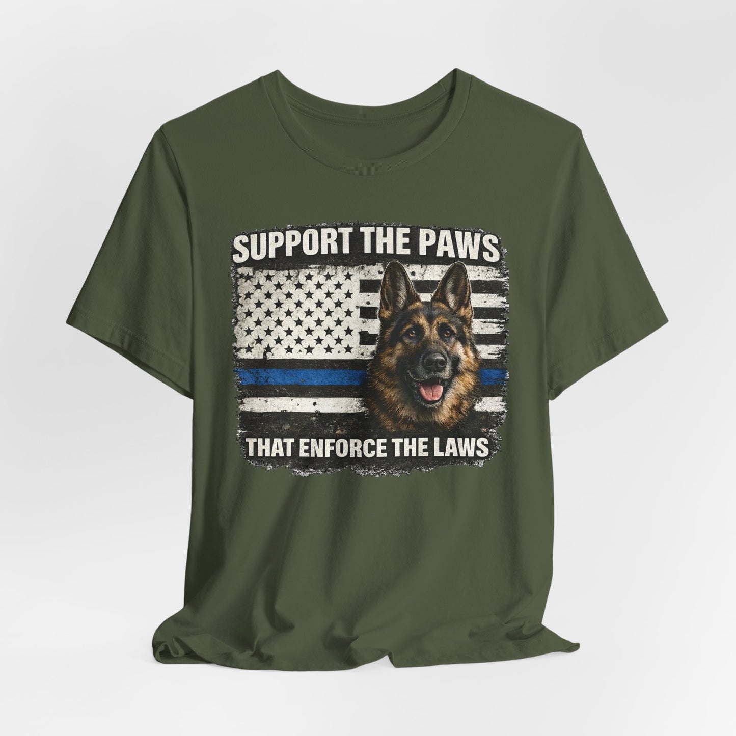 Police Dog K9  Thin Blue Line  Law Enforcement