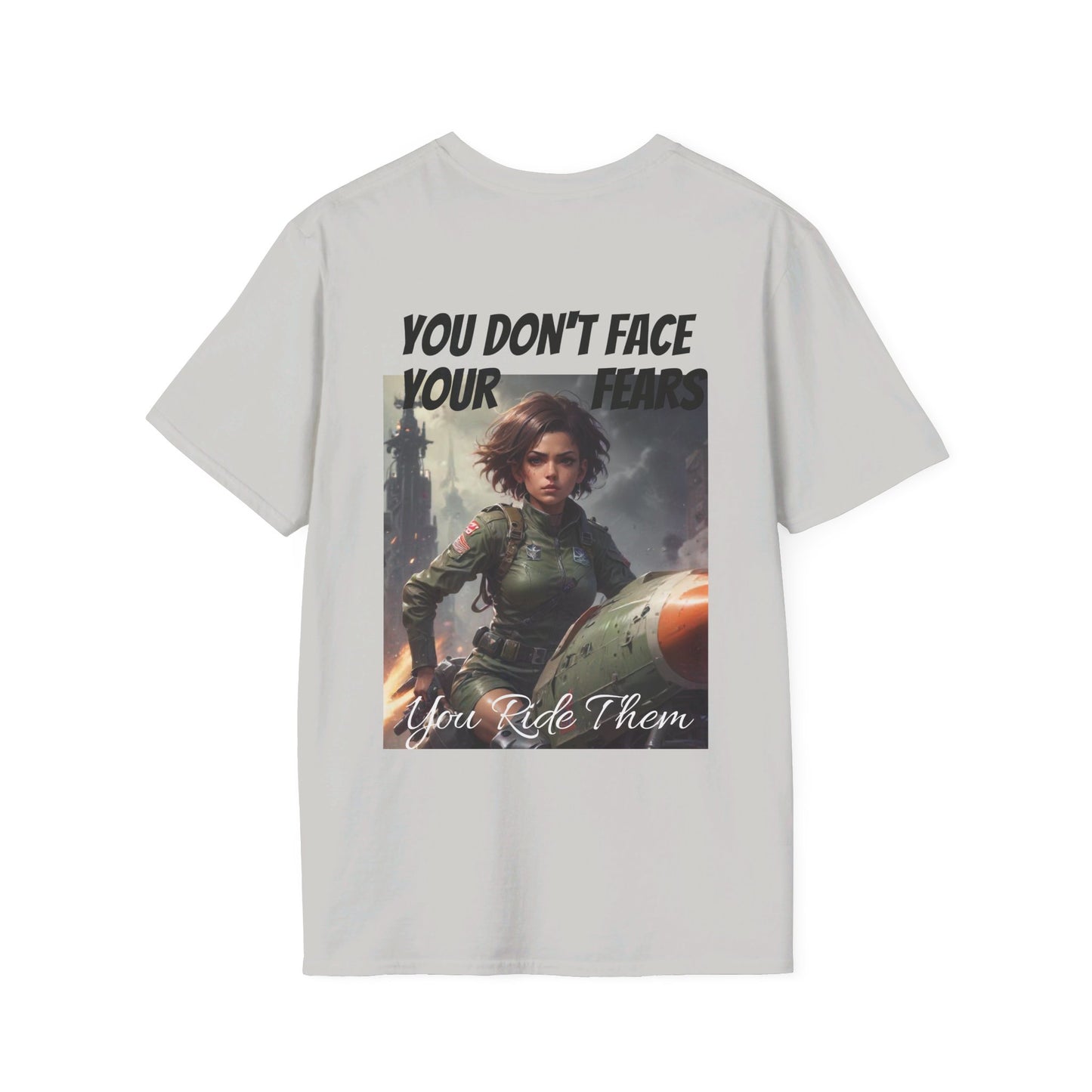 Ride Your Fears,  Military Courage Tee,  Courage, Brave