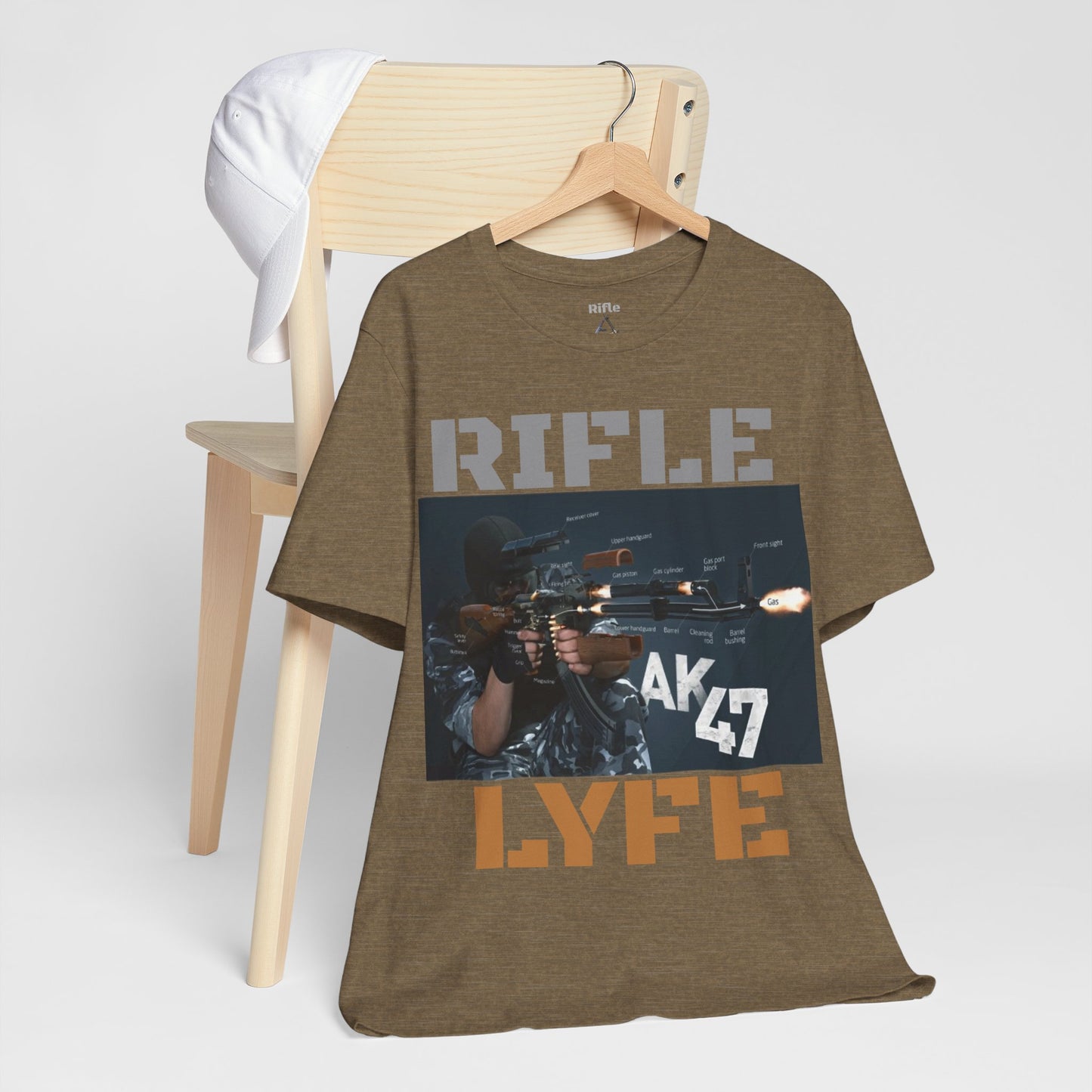 AK47 anatomy, AK47, Rifle Lyfe Logo