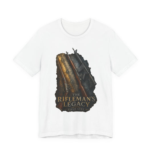 Rifleman’s Legacy T-Shirt — Vintage Hunting Rifle Graphic Tee