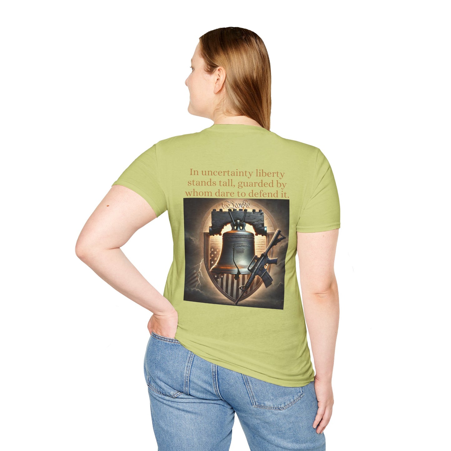 Patriotic Tee, Liberty Defense Shirt, Freedom Lovers Top, American Pride T-Shirt, Political Activist Apparel