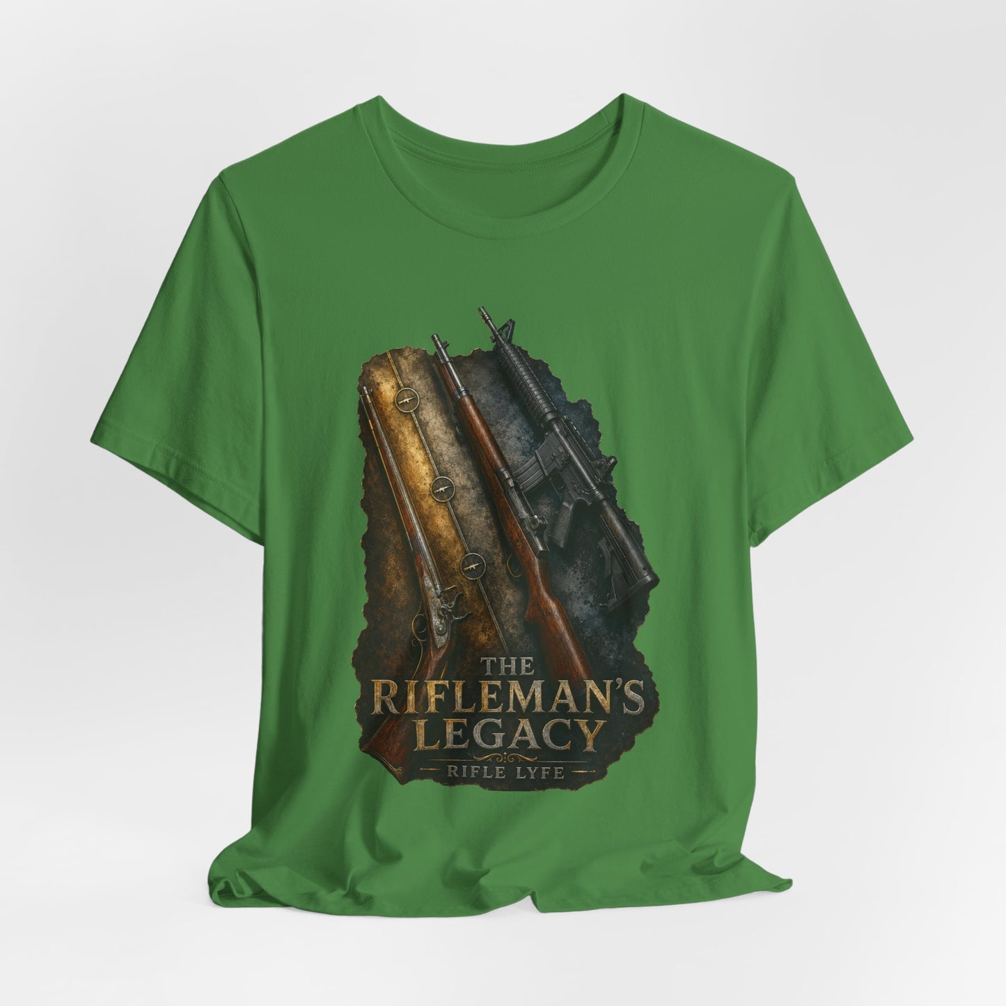 Rifleman’s Legacy T-Shirt — Vintage Hunting Rifle Graphic Tee