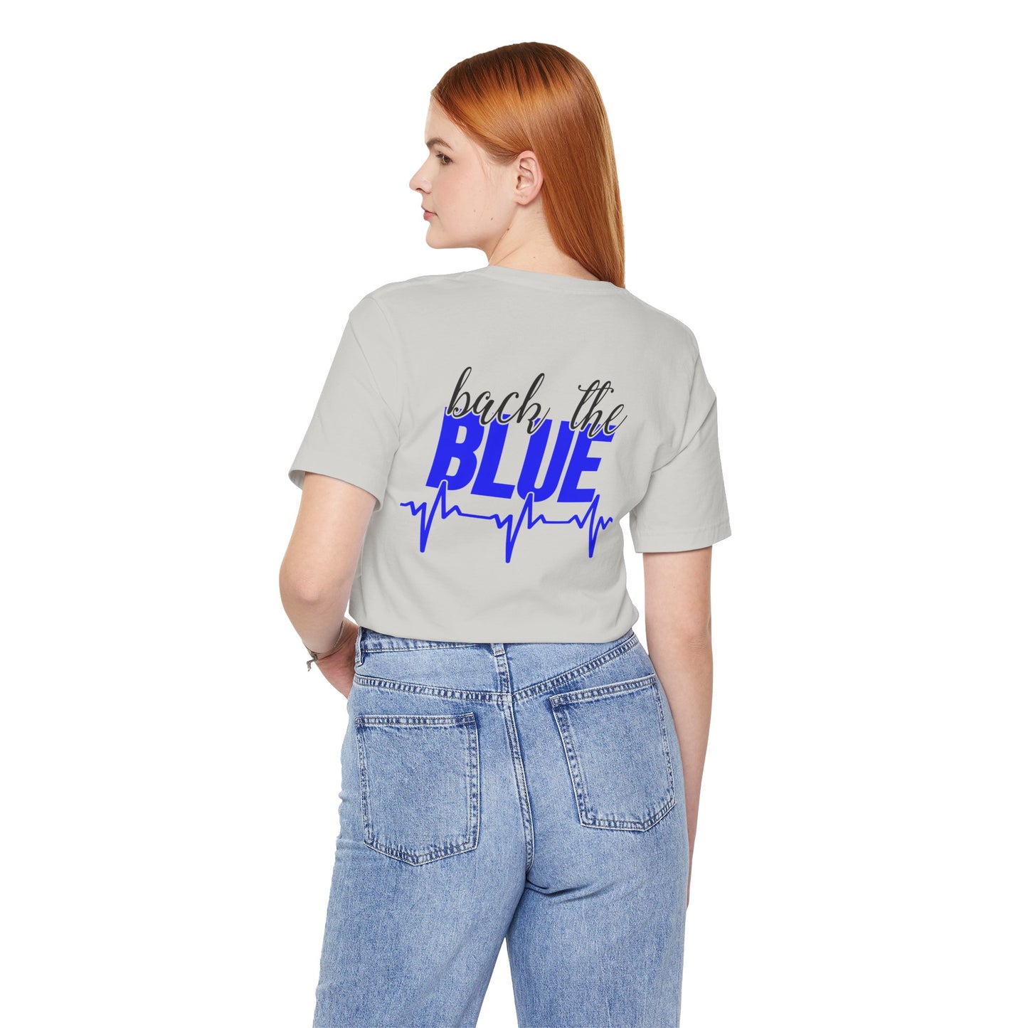 Back the Blue tee | Police Support T-Shirt