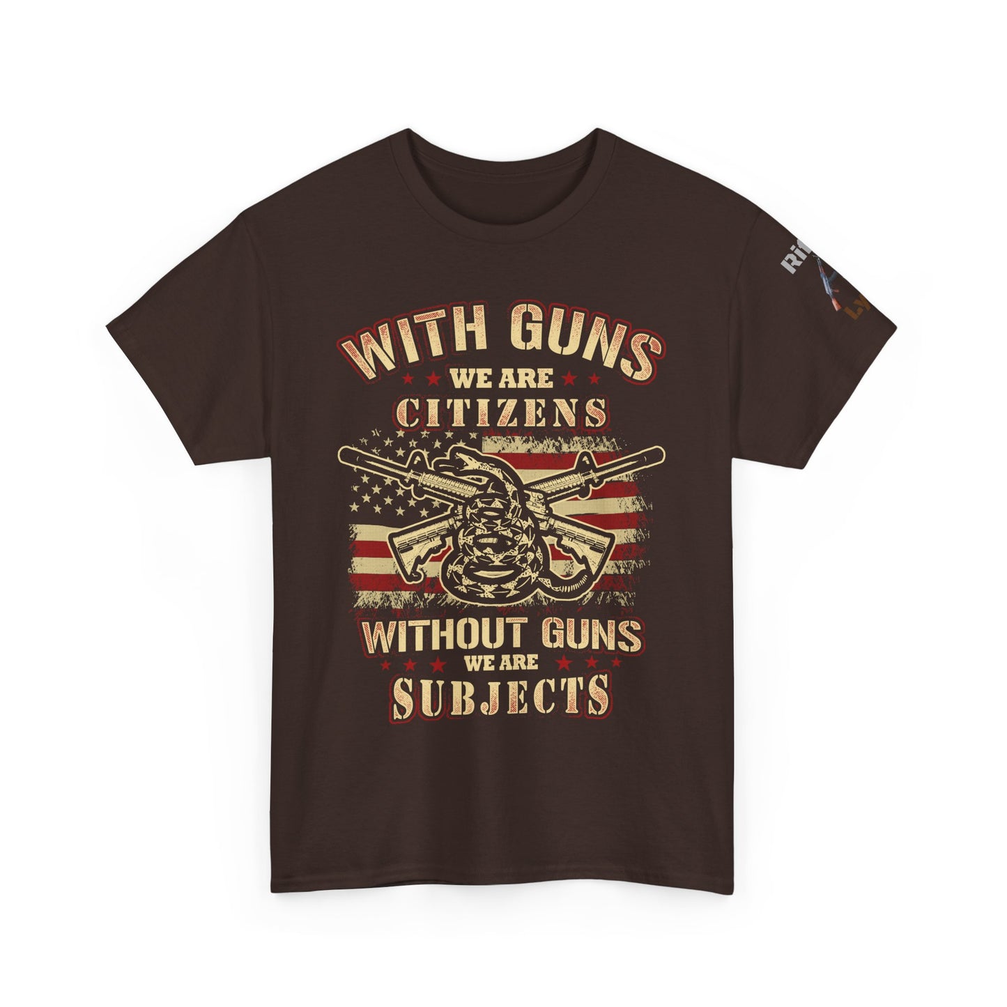 Guns and subjects tee