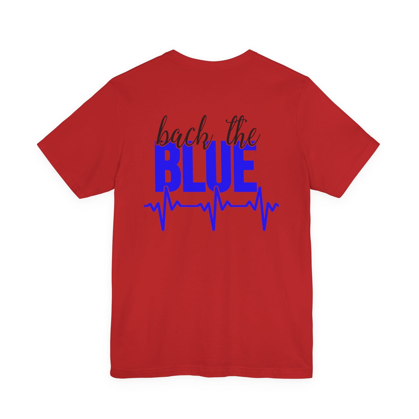 Back the Blue tee | Police Support T-Shirt