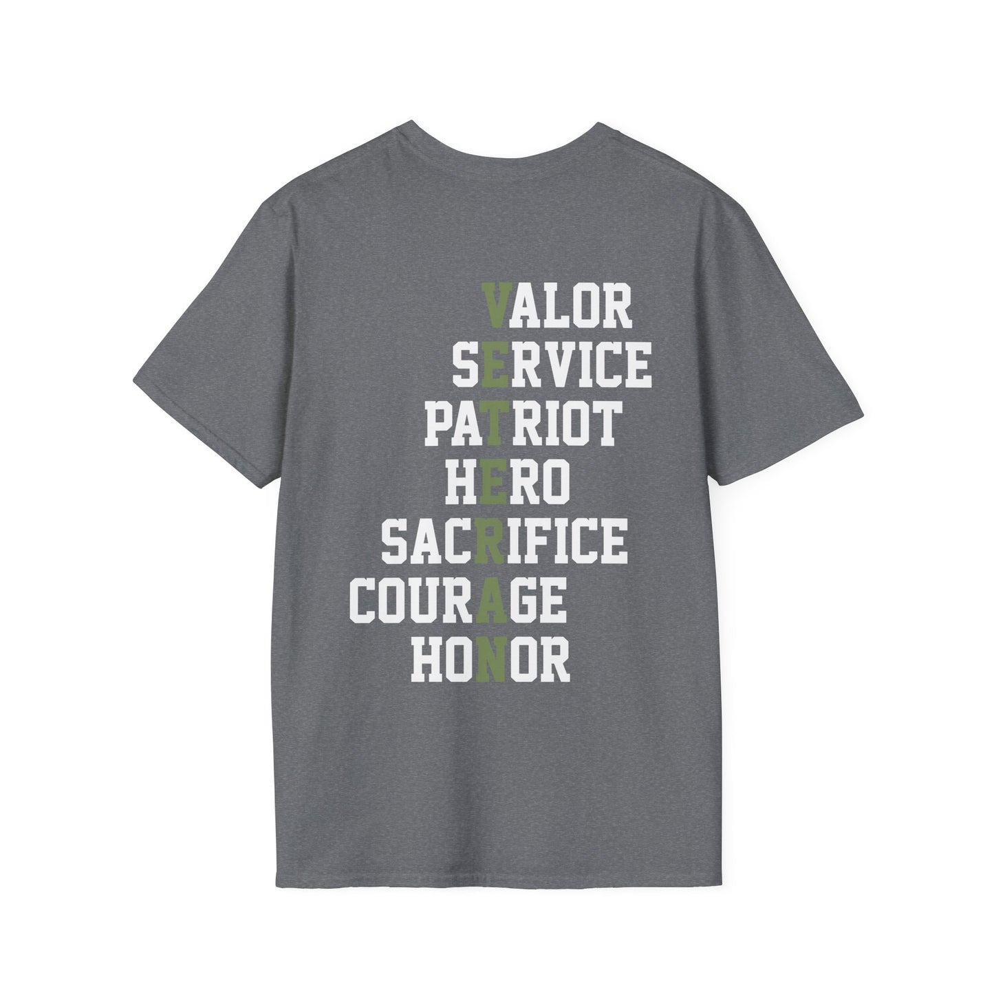 Valor in Action: Military Pride Tee