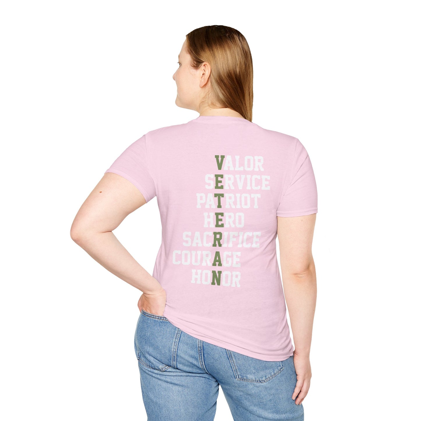 Valor in Action: Military Pride Tee