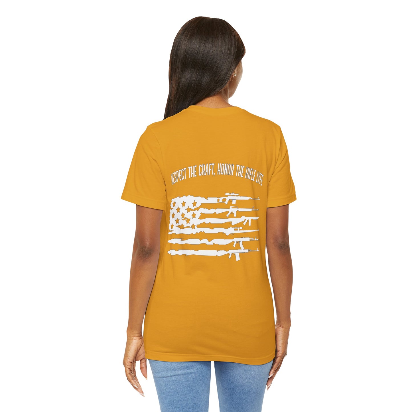 Respect the Rifle Lyfe Brand, Rifle Lover Gift, Gun Enthusiast Shirt, Second Amendment Apparel, Firearms Advocate Top