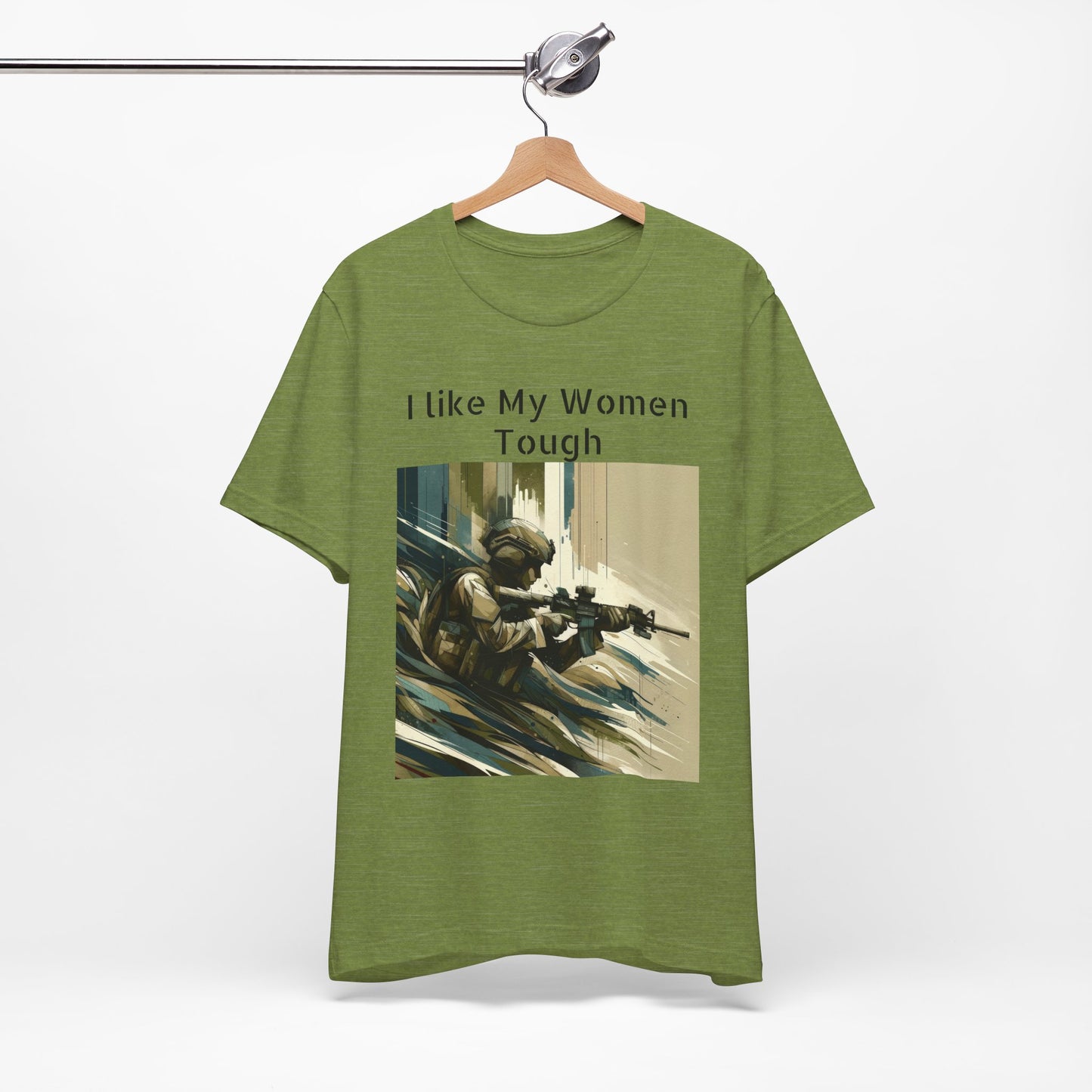 Tough female, female soldier, military tough