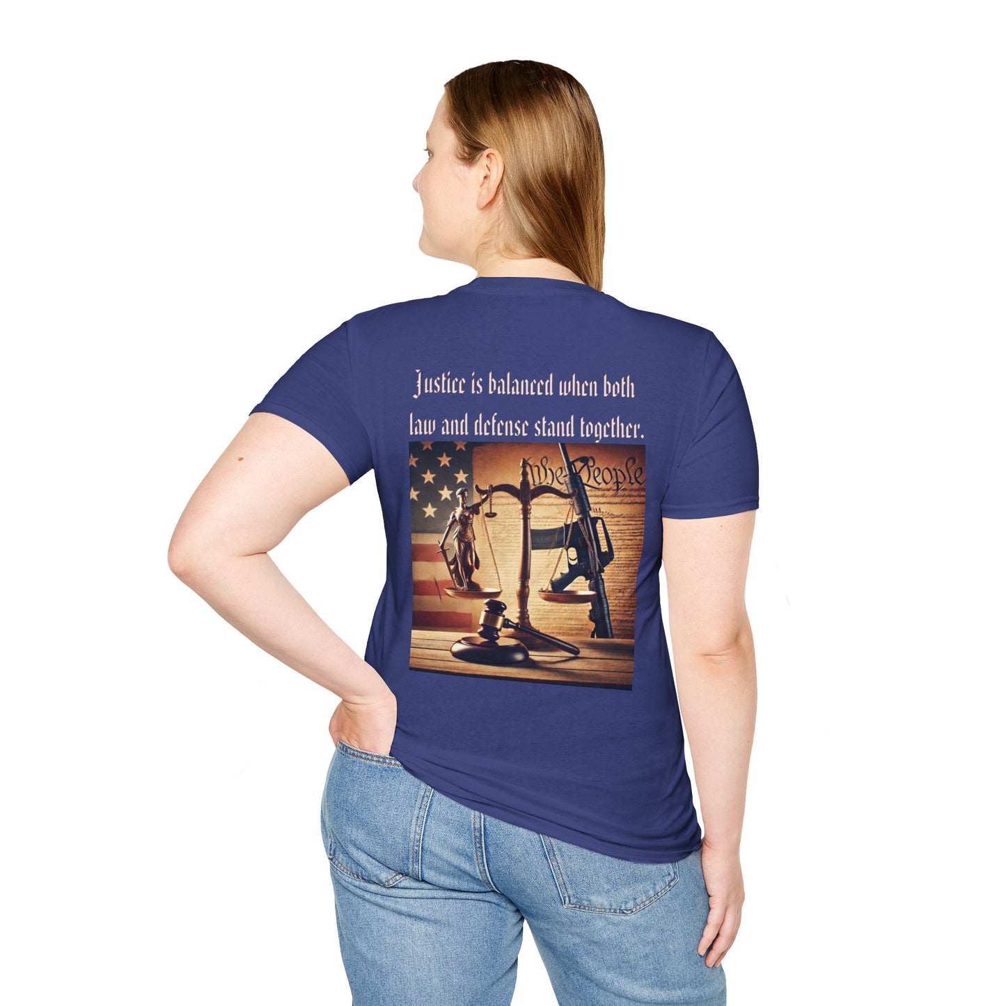 Justice in balance, military, balance of power and law, gift idea