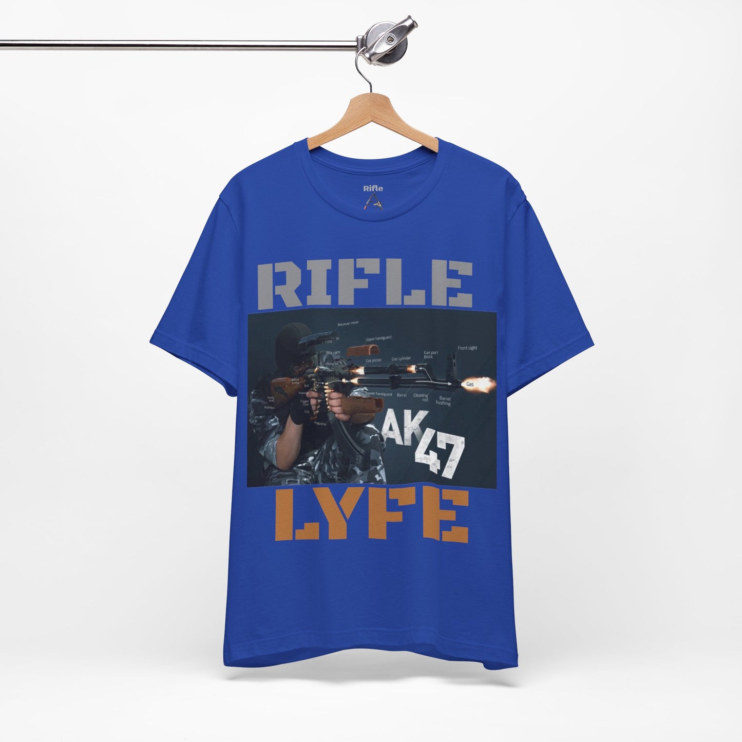 AK47 anatomy, AK47, Rifle Lyfe Logo