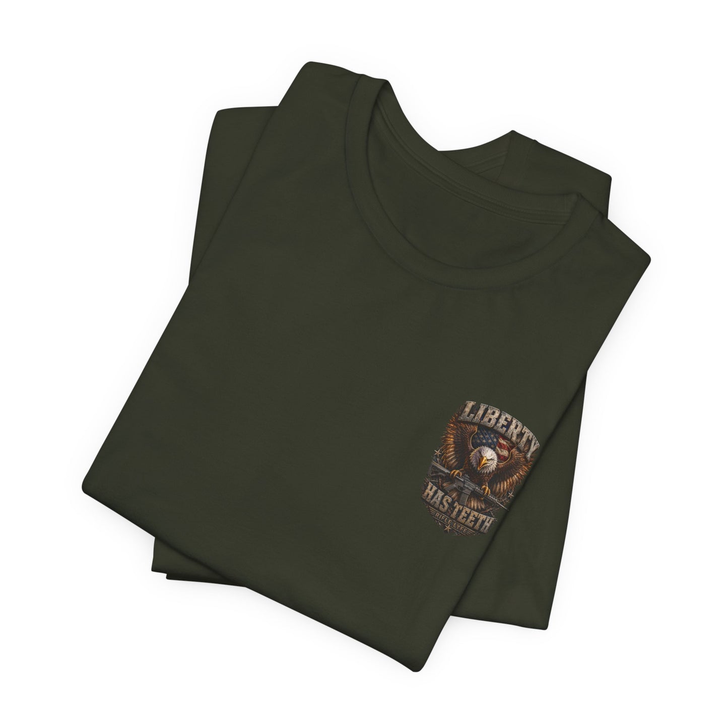 Liberty Tee — "Liberty Has Teeth" Patriotic Graphic T-Shirt