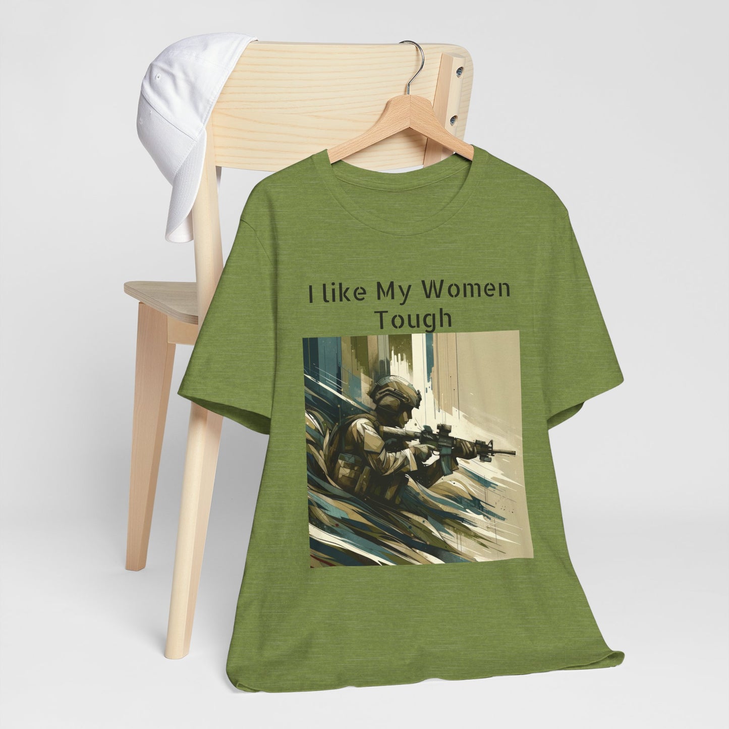 Tough female, female soldier, military tough