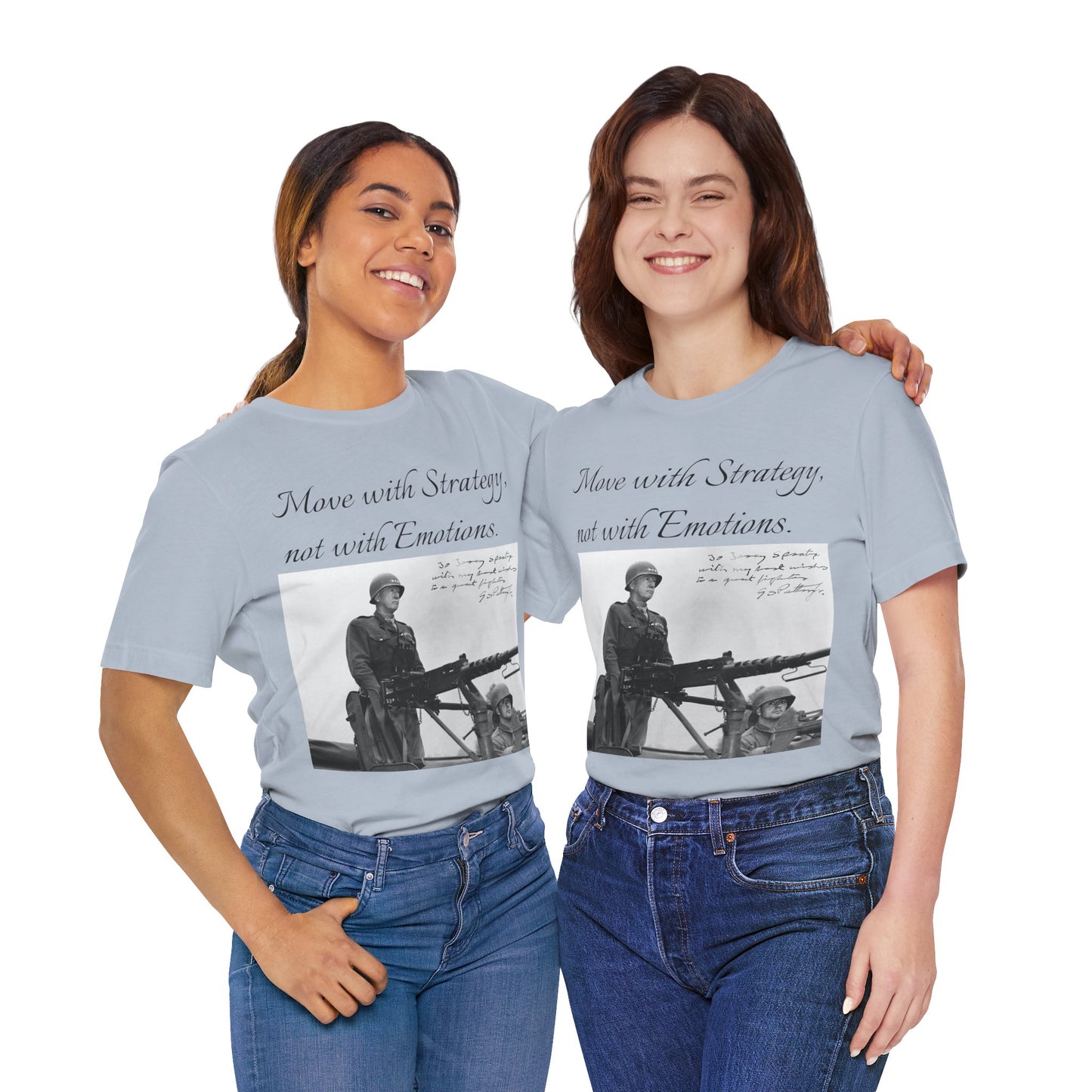 Move with strategy, not with emotion, General George Patton, WW2 General, Military General