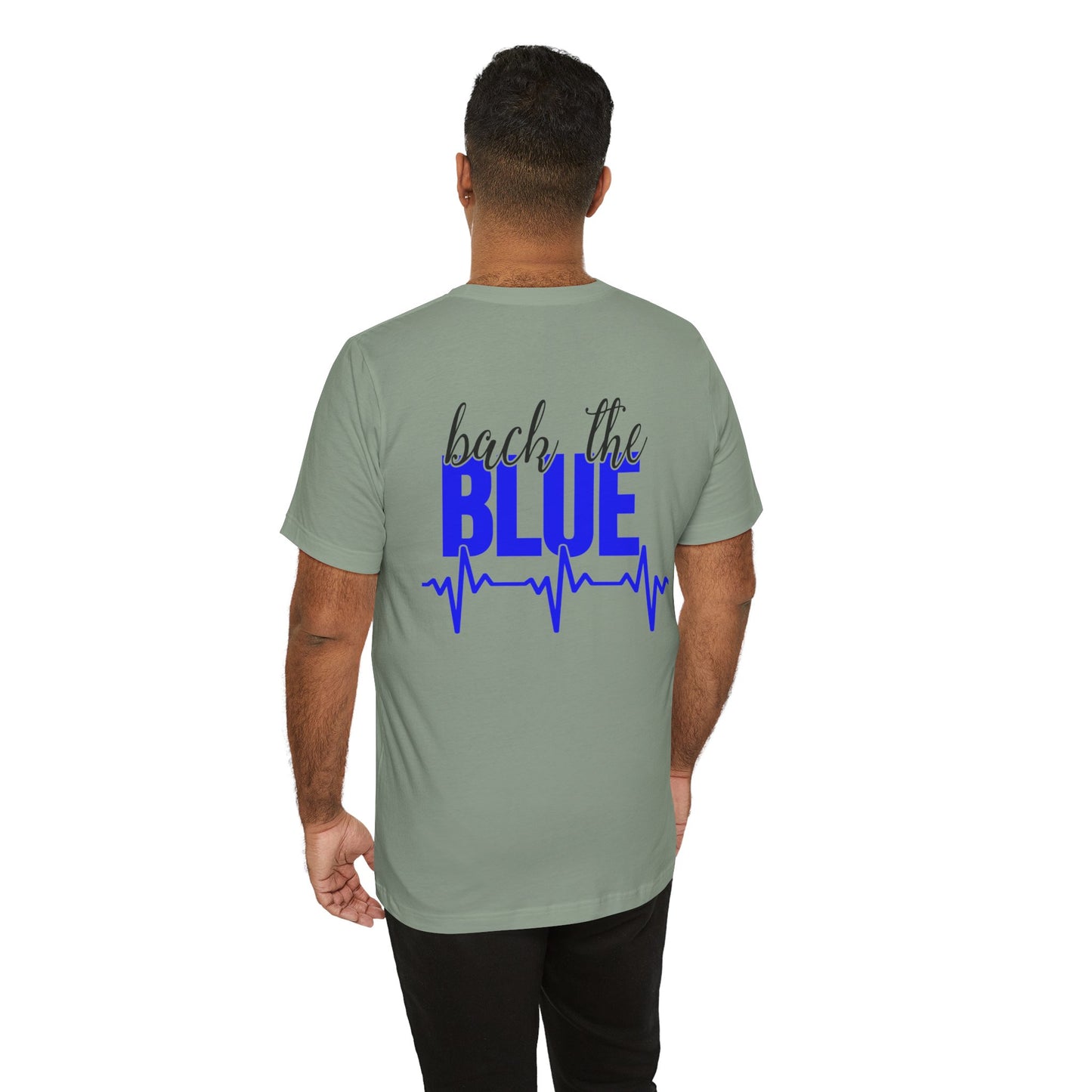 Back the Blue tee | Police Support T-Shirt
