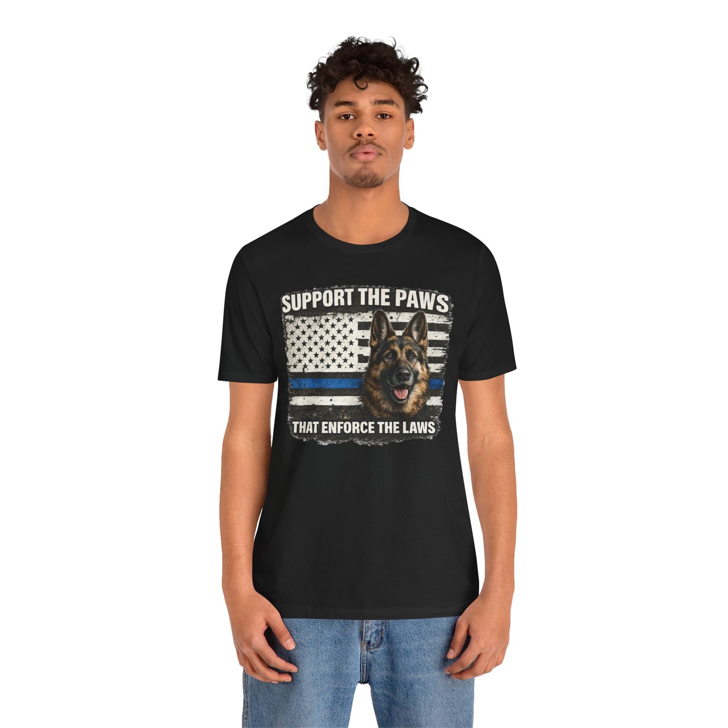 Police Dog K9  Thin Blue Line  Law Enforcement