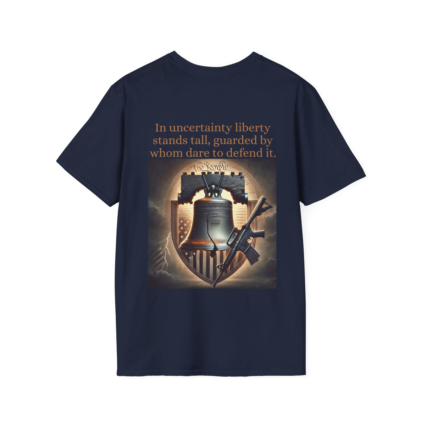 Patriotic Tee, Liberty Defense Shirt, Freedom Lovers Top, American Pride T-Shirt, Political Activist Apparel