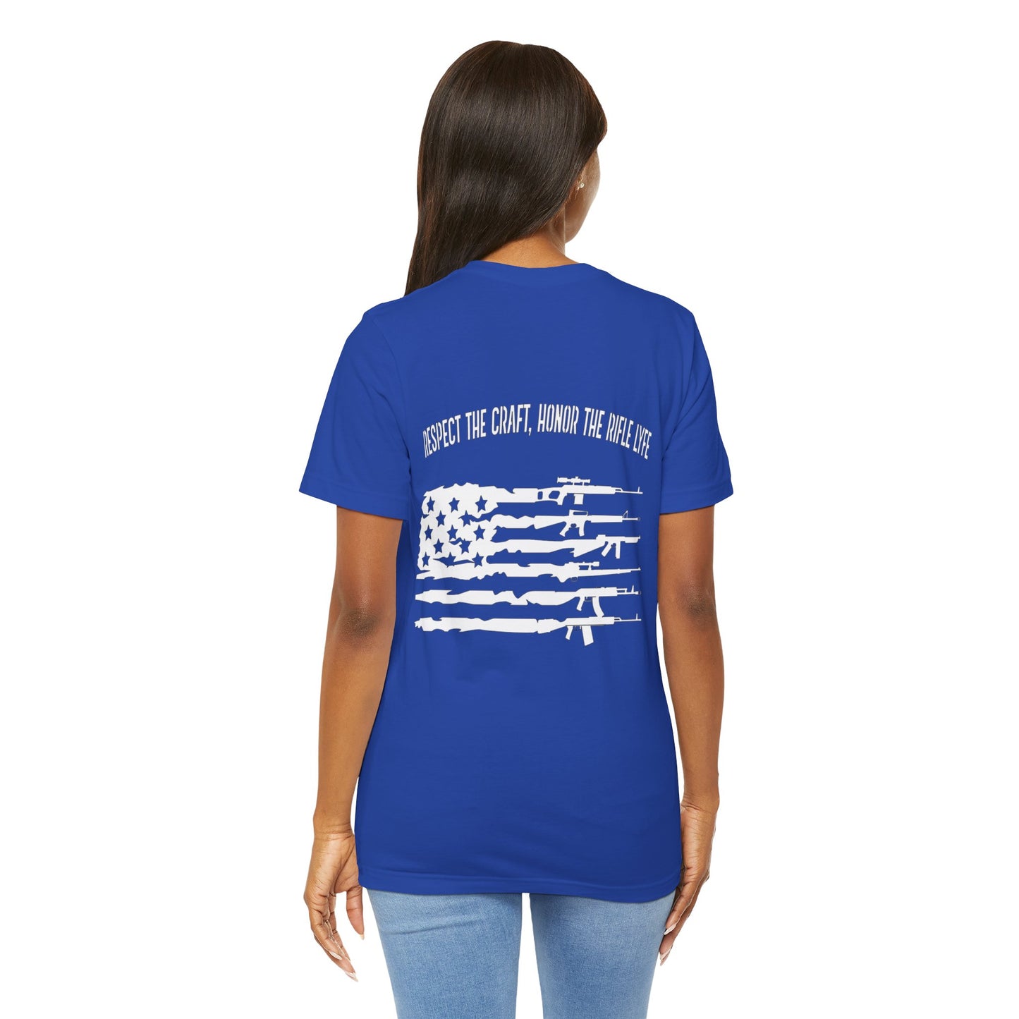 Respect the Rifle Lyfe Brand, Rifle Lover Gift, Gun Enthusiast Shirt, Second Amendment Apparel, Firearms Advocate Top