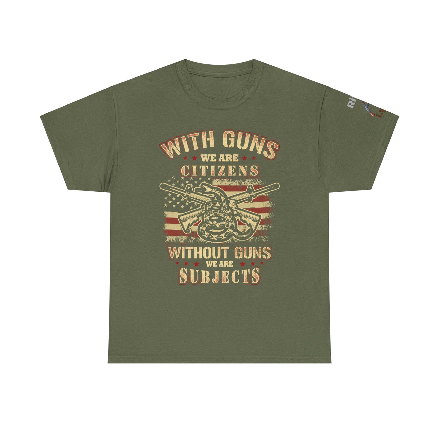 Guns and subjects tee