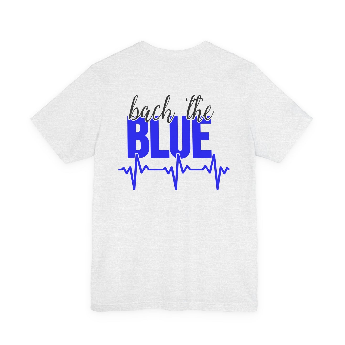 Back the Blue tee | Police Support T-Shirt