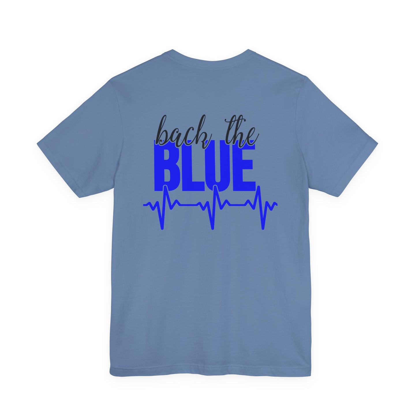 Back the Blue tee | Police Support T-Shirt