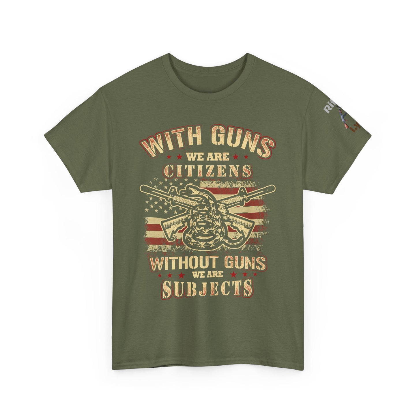 Guns and subjects tee