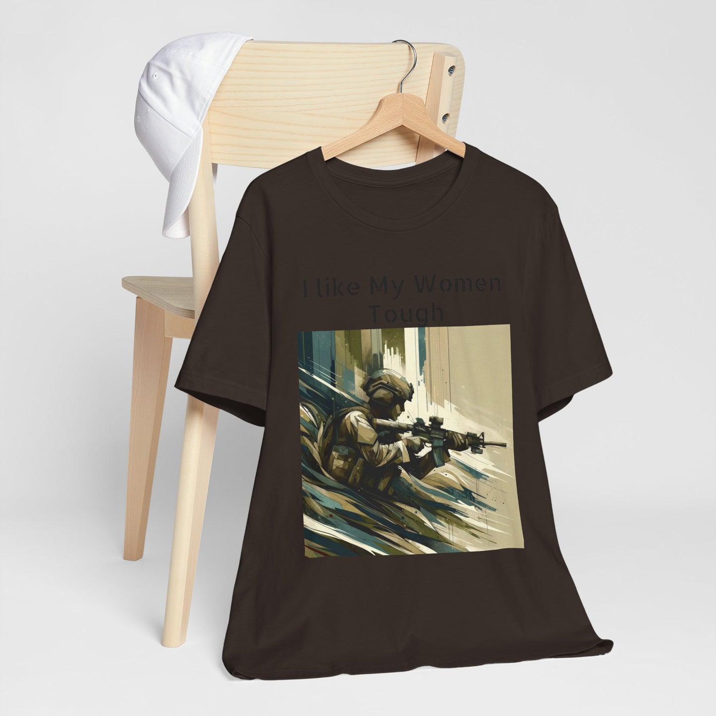 Tough female, female soldier, military tough