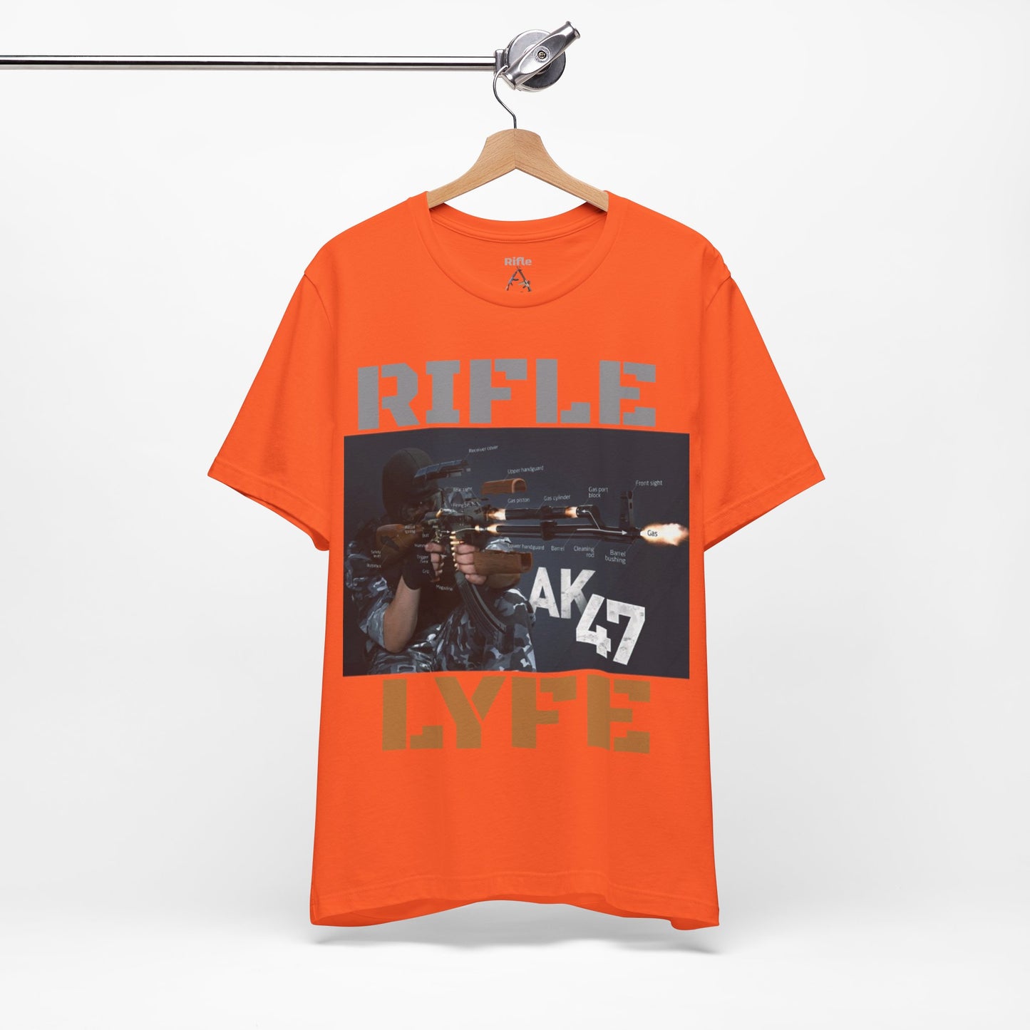 AK47 anatomy, AK47, Rifle Lyfe Logo