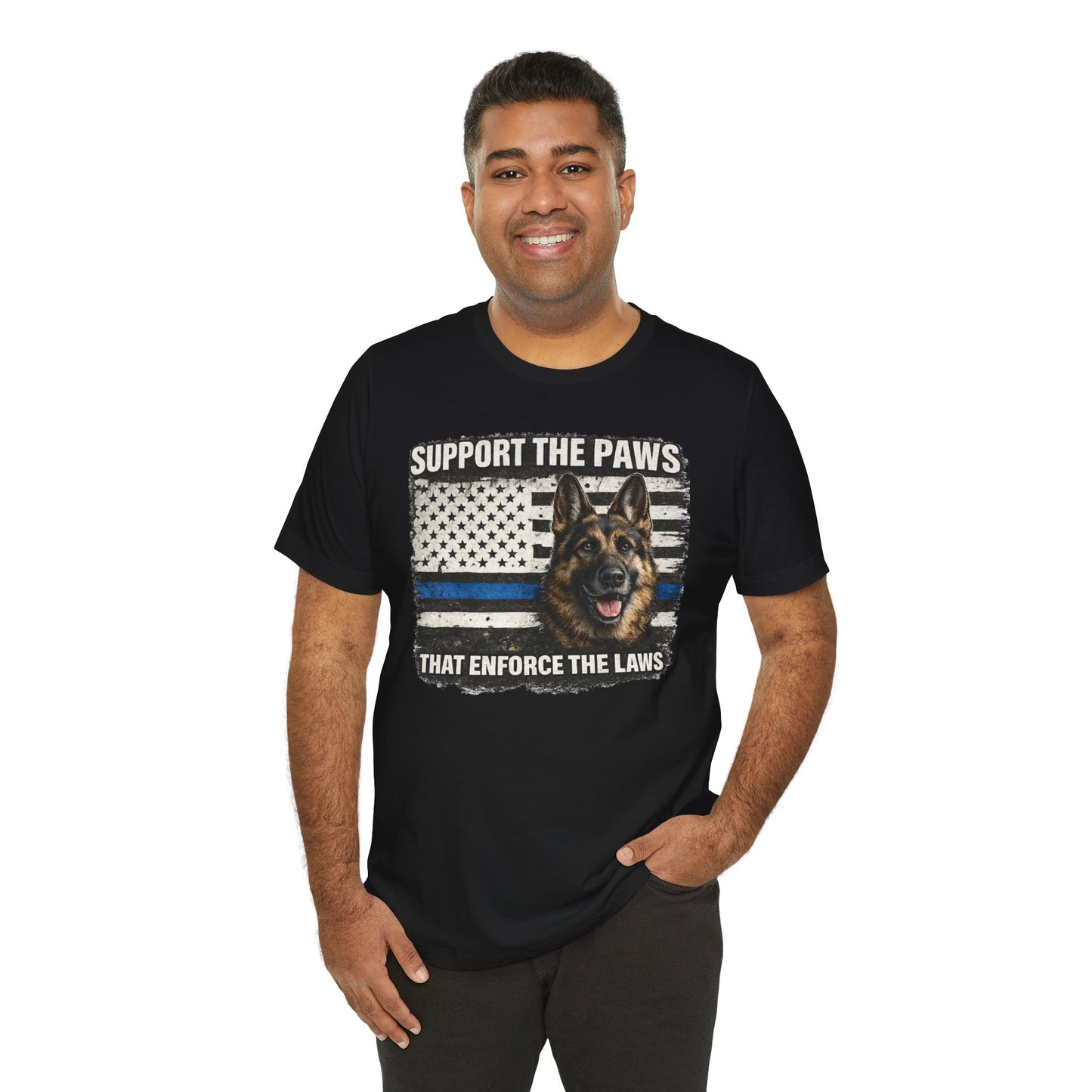 Police Dog K9  Thin Blue Line  Law Enforcement