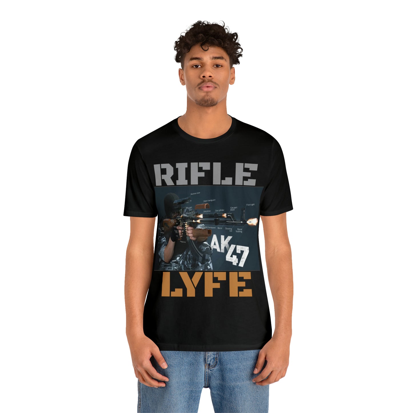 AK47 anatomy, AK47, Rifle Lyfe Logo