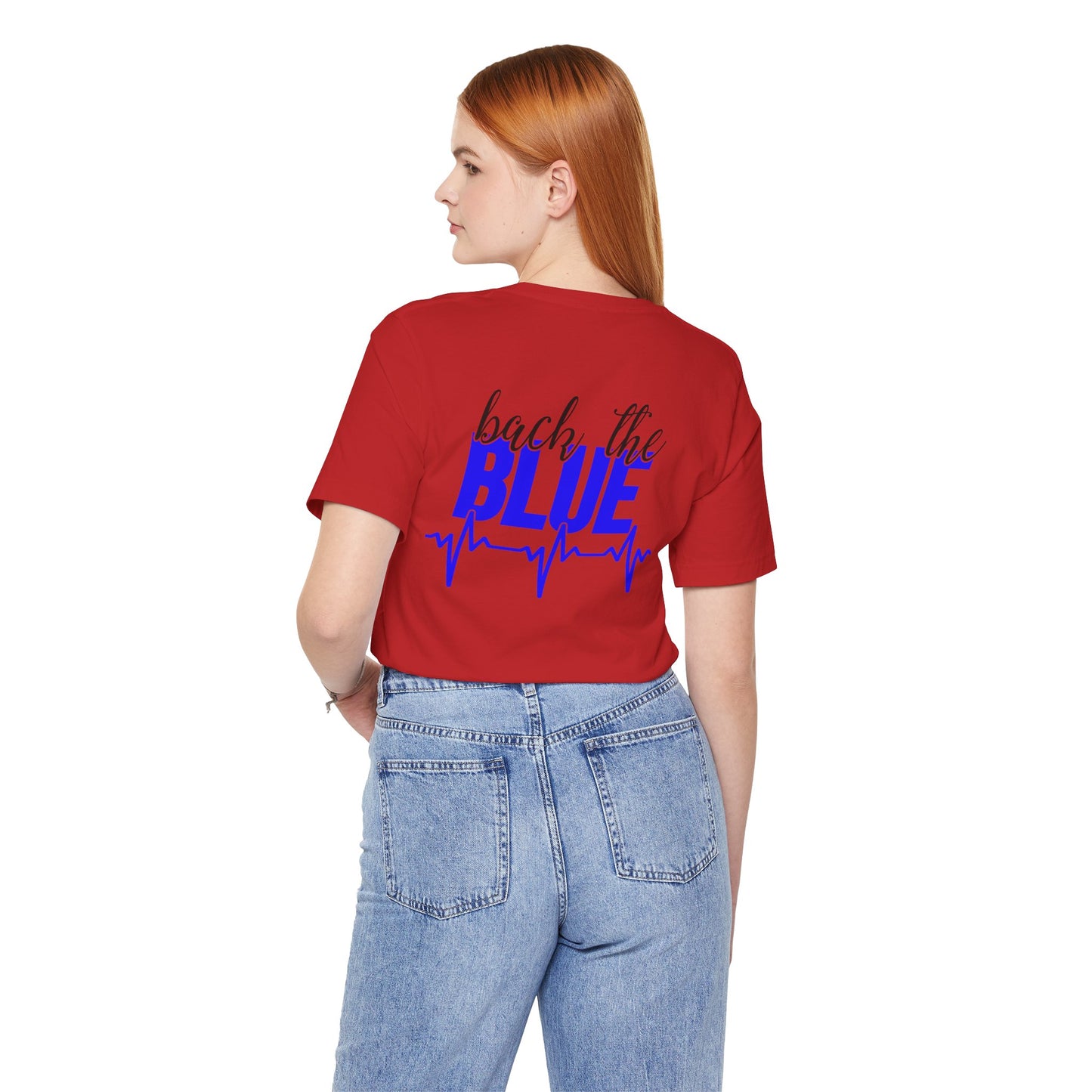 Back the Blue tee | Police Support T-Shirt