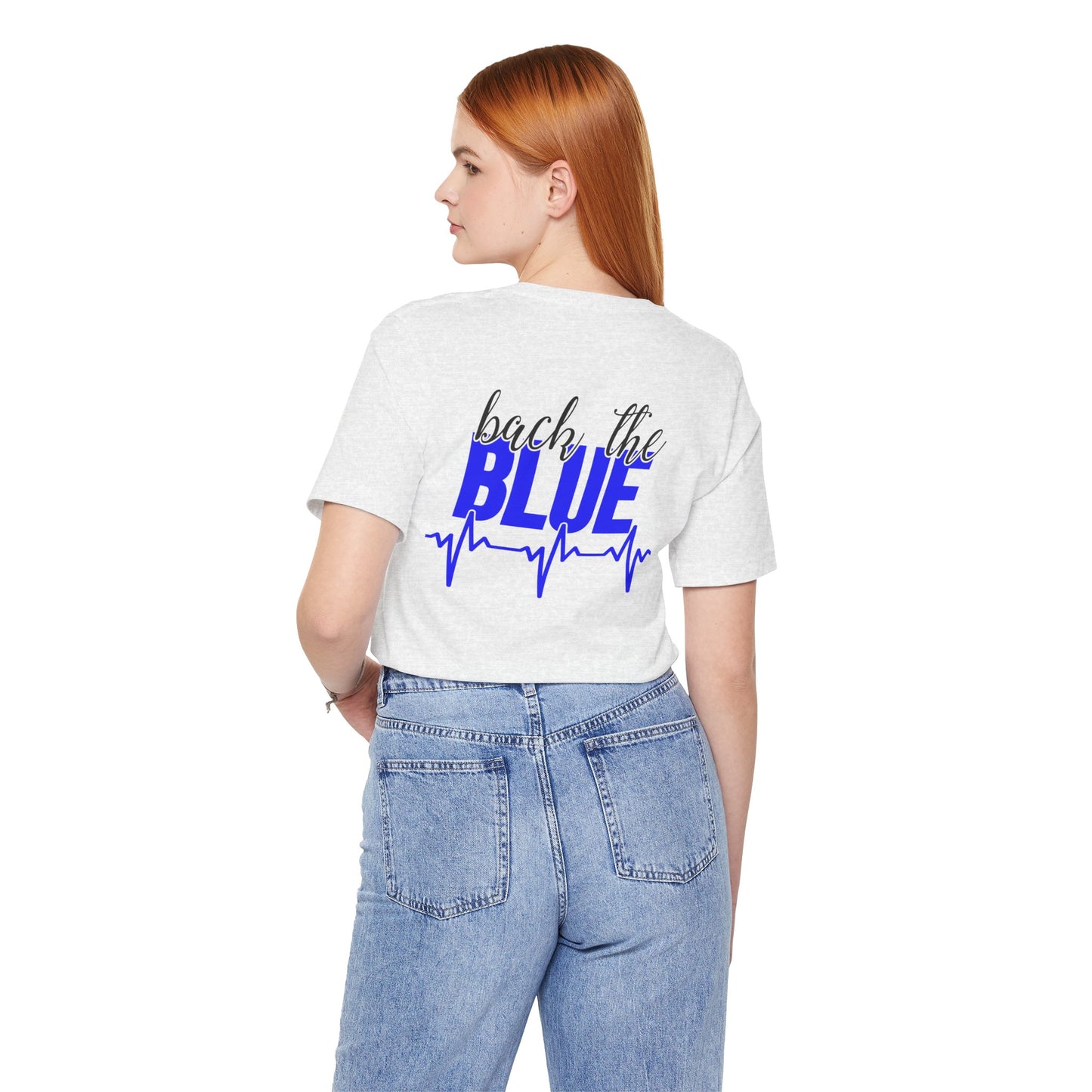 Back the Blue tee | Police Support T-Shirt