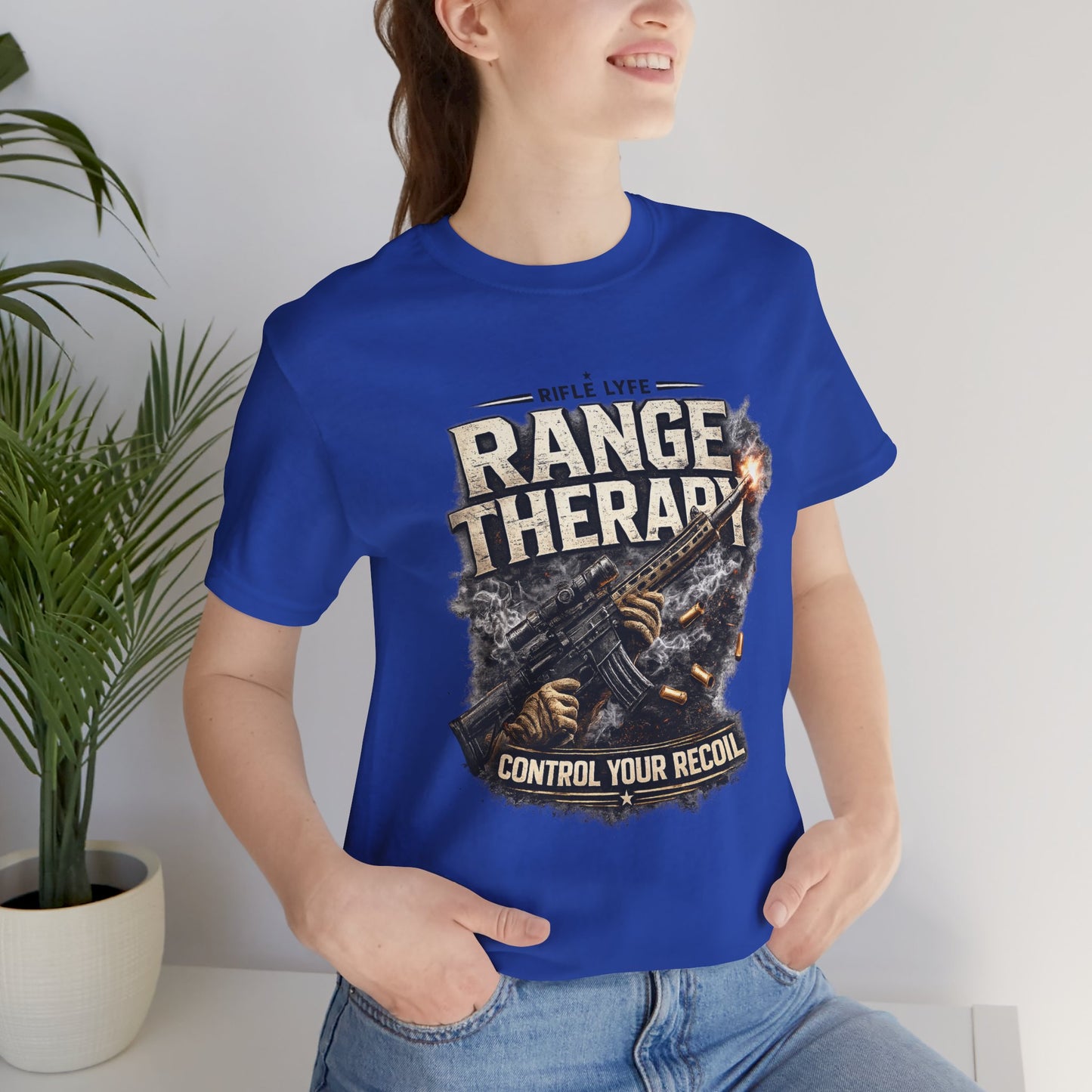 Range Therapy Shirt Shooting Range Shirt Funny Gun Shirt 2nd Amendment Shirt Tactical Shirt Pro Gun Tee Gift for Gun Lover Men